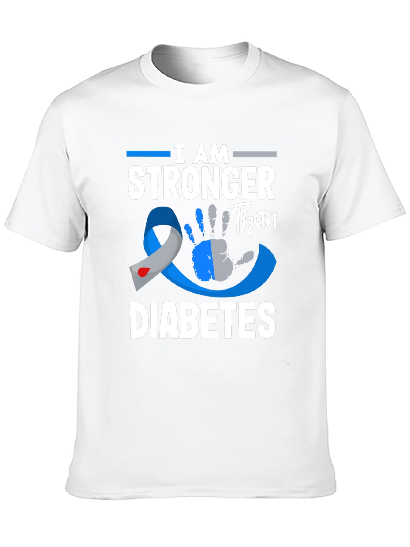Stronger Than Diabetes Awareness T-Shirt