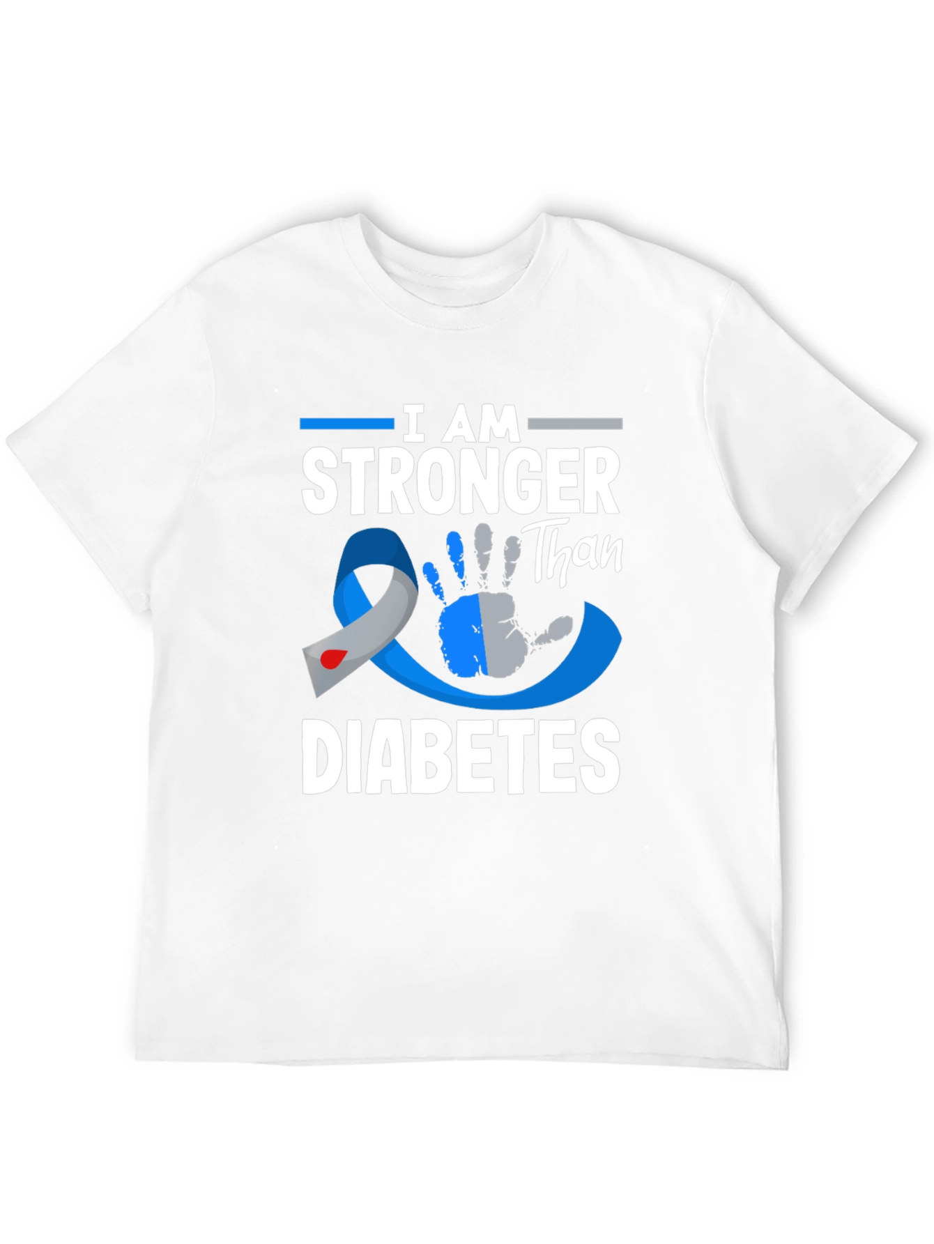 Stronger Than Diabetes Awareness T-Shirt