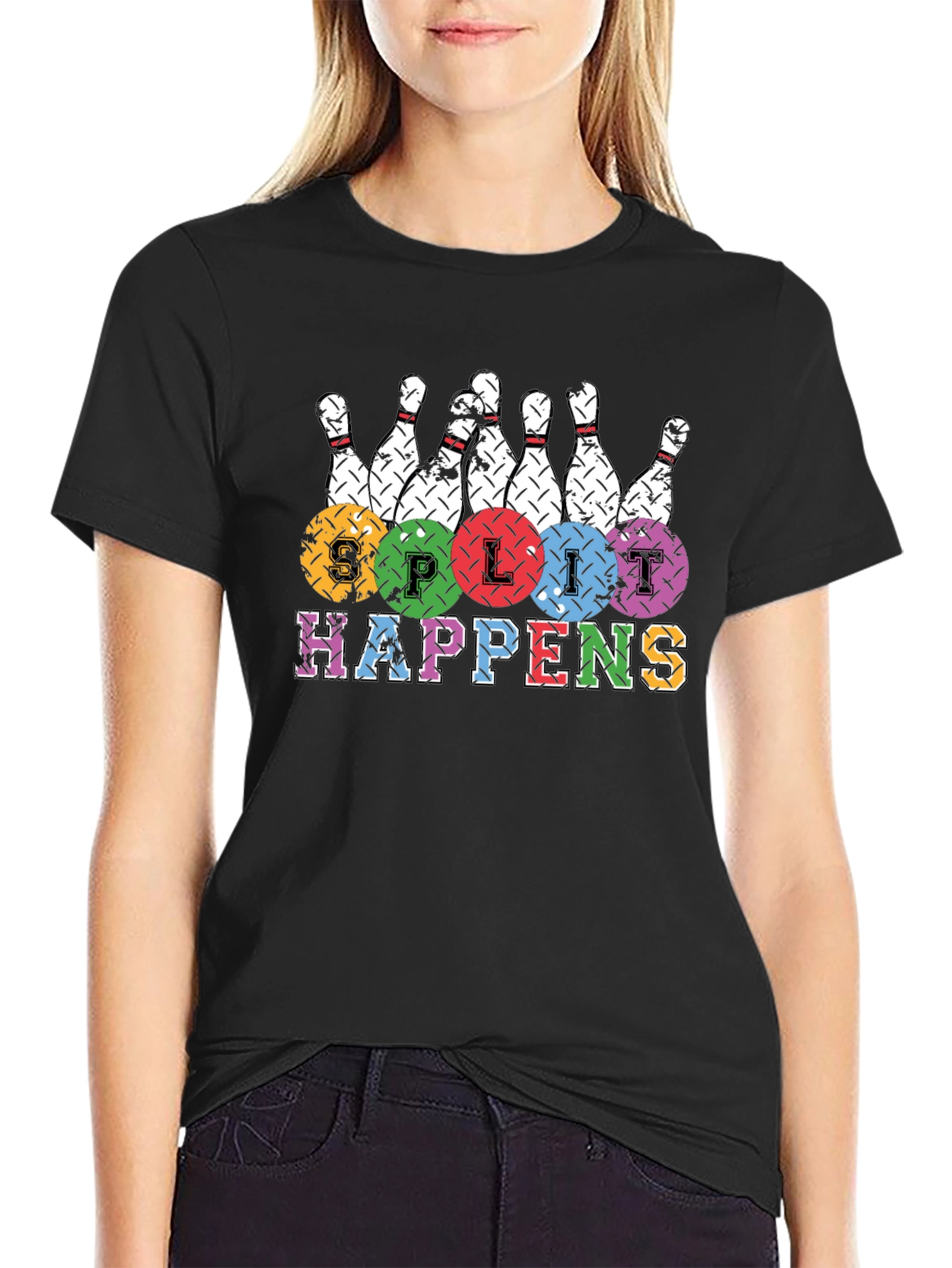 Split Happens Bowling T-Shirt