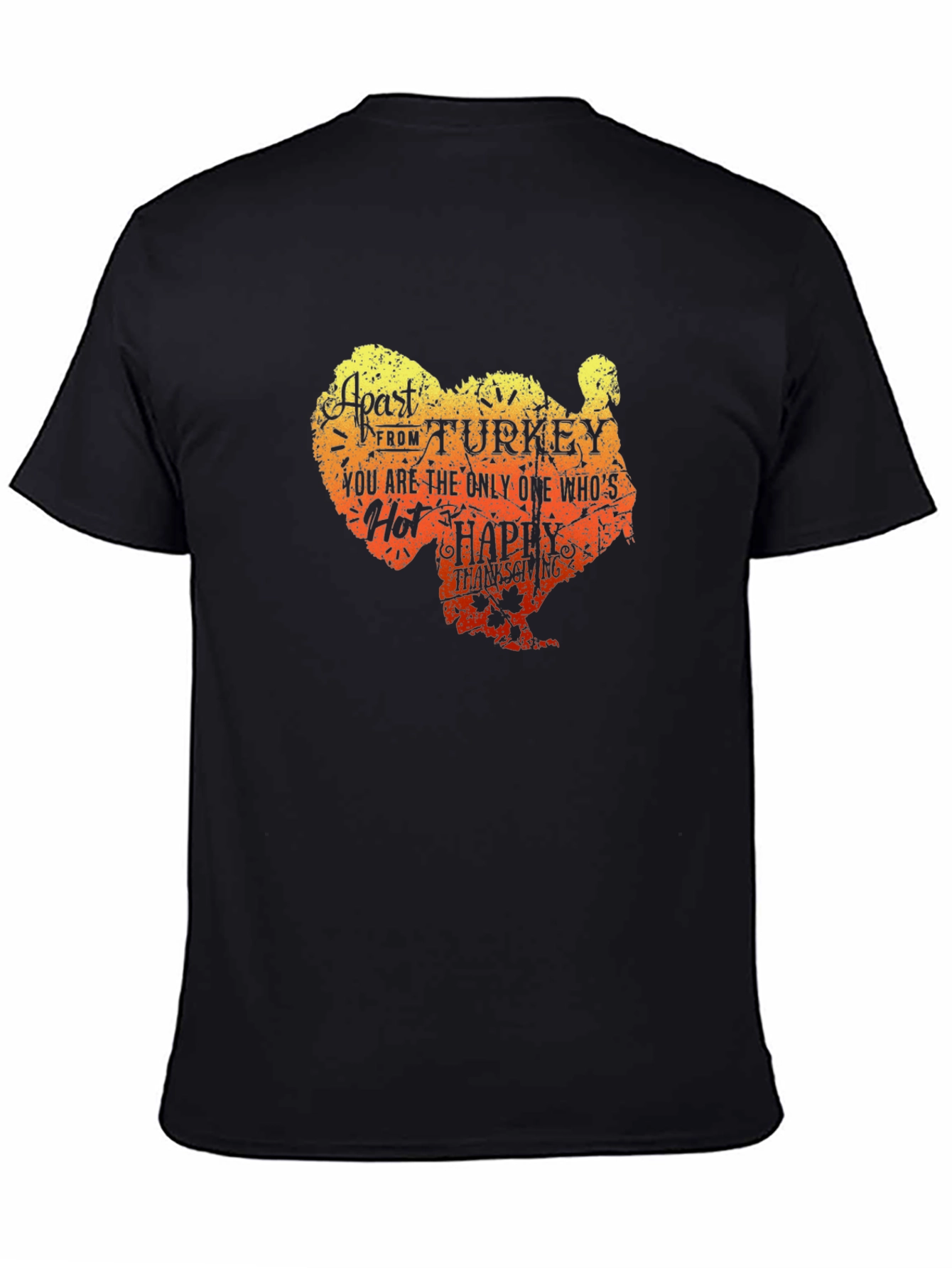 Funny Thanksgiving Turkey Graphic T-Shirt