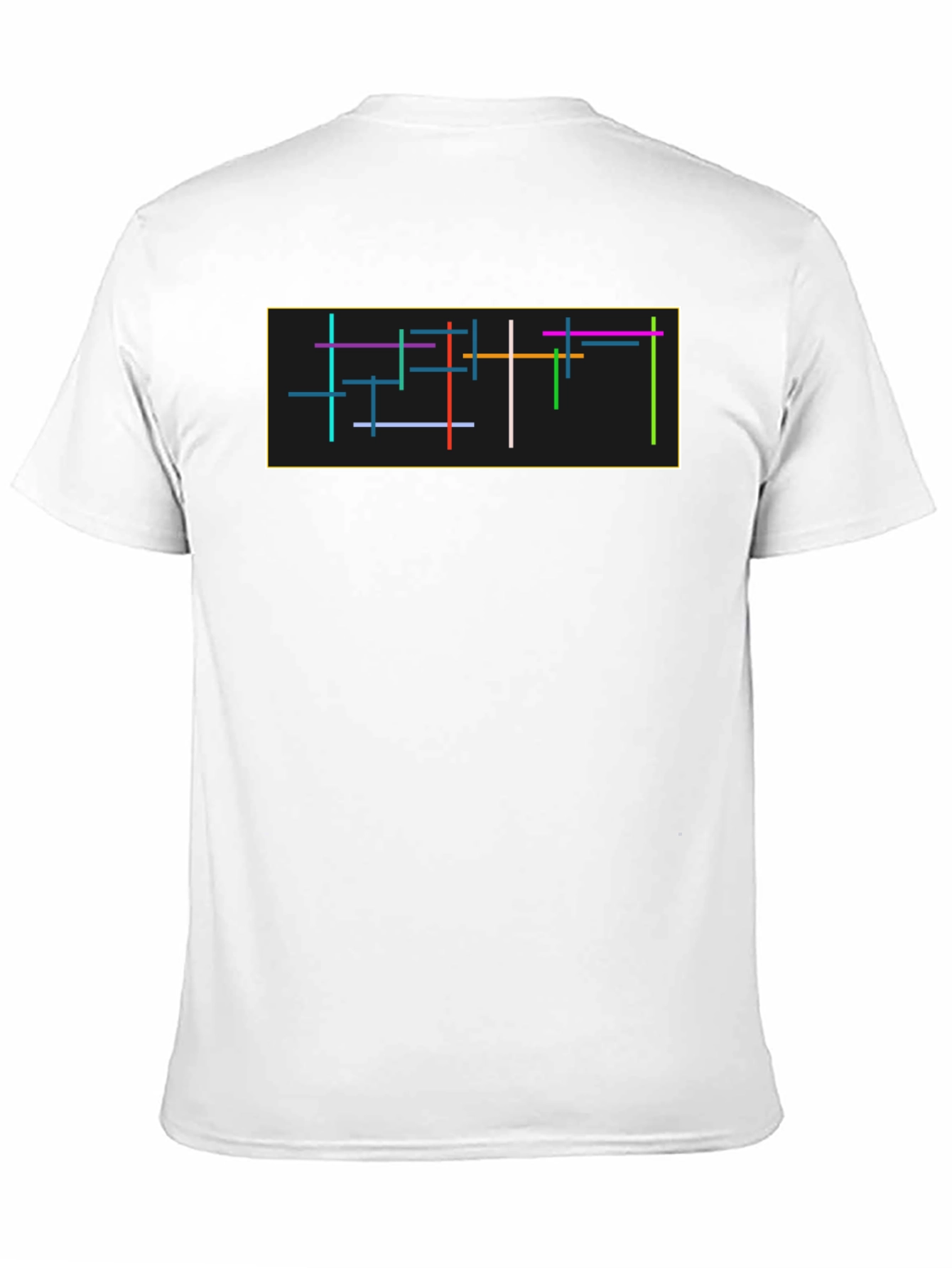 Abstract Lines Graphic Tee - Modern Art T-Shirt