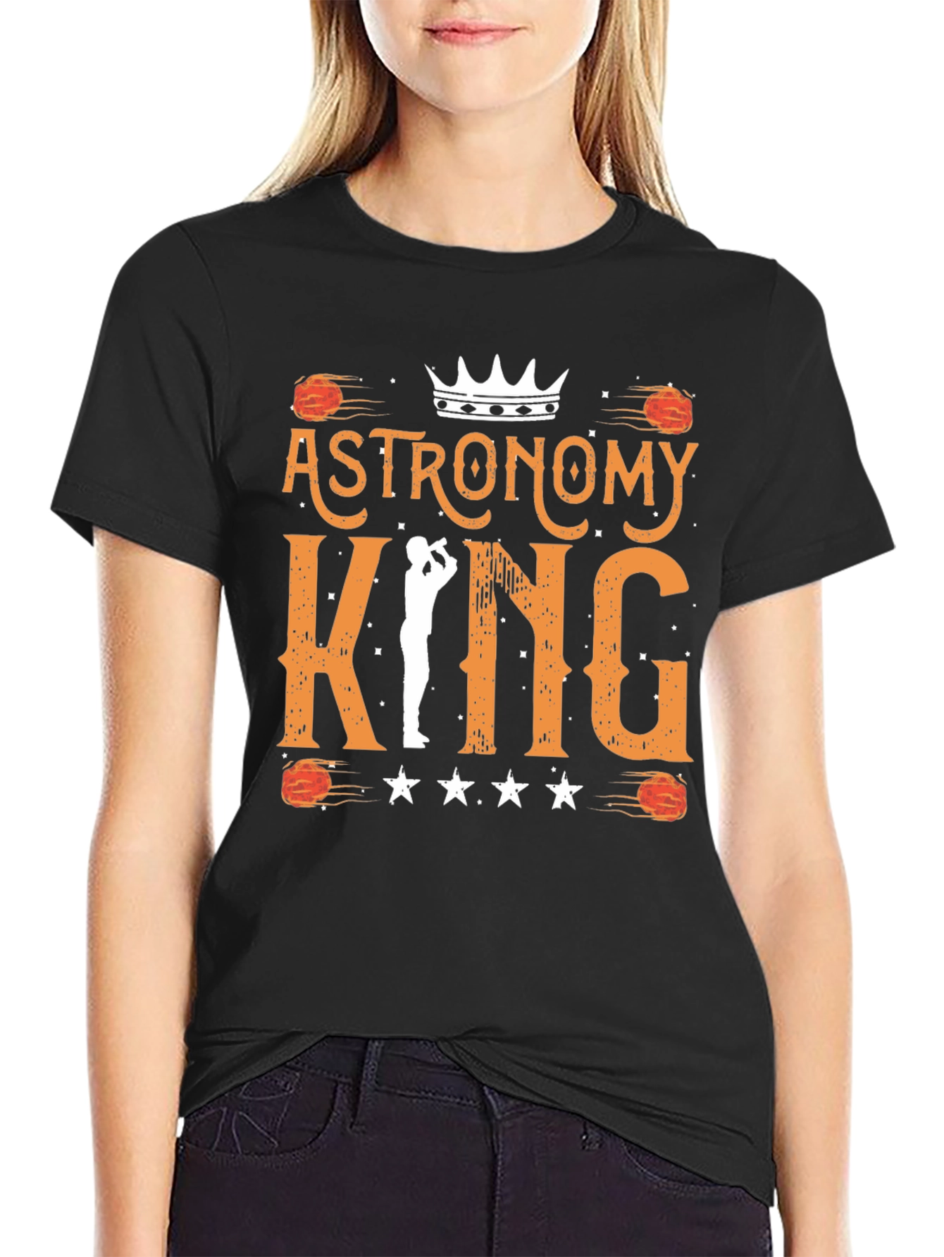 Astronomy King Graphic T-Shirt