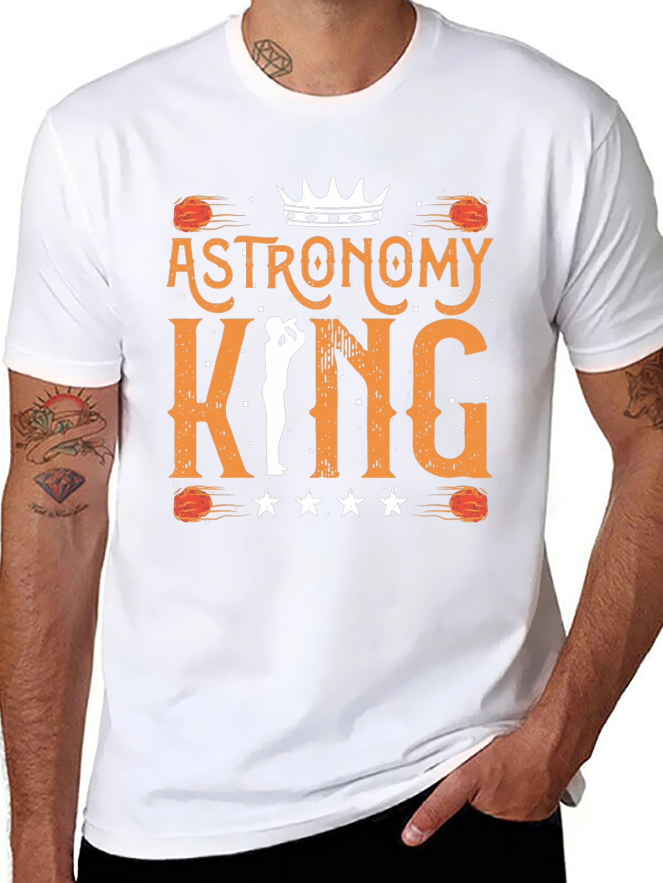 Astronomy King Graphic T-Shirt