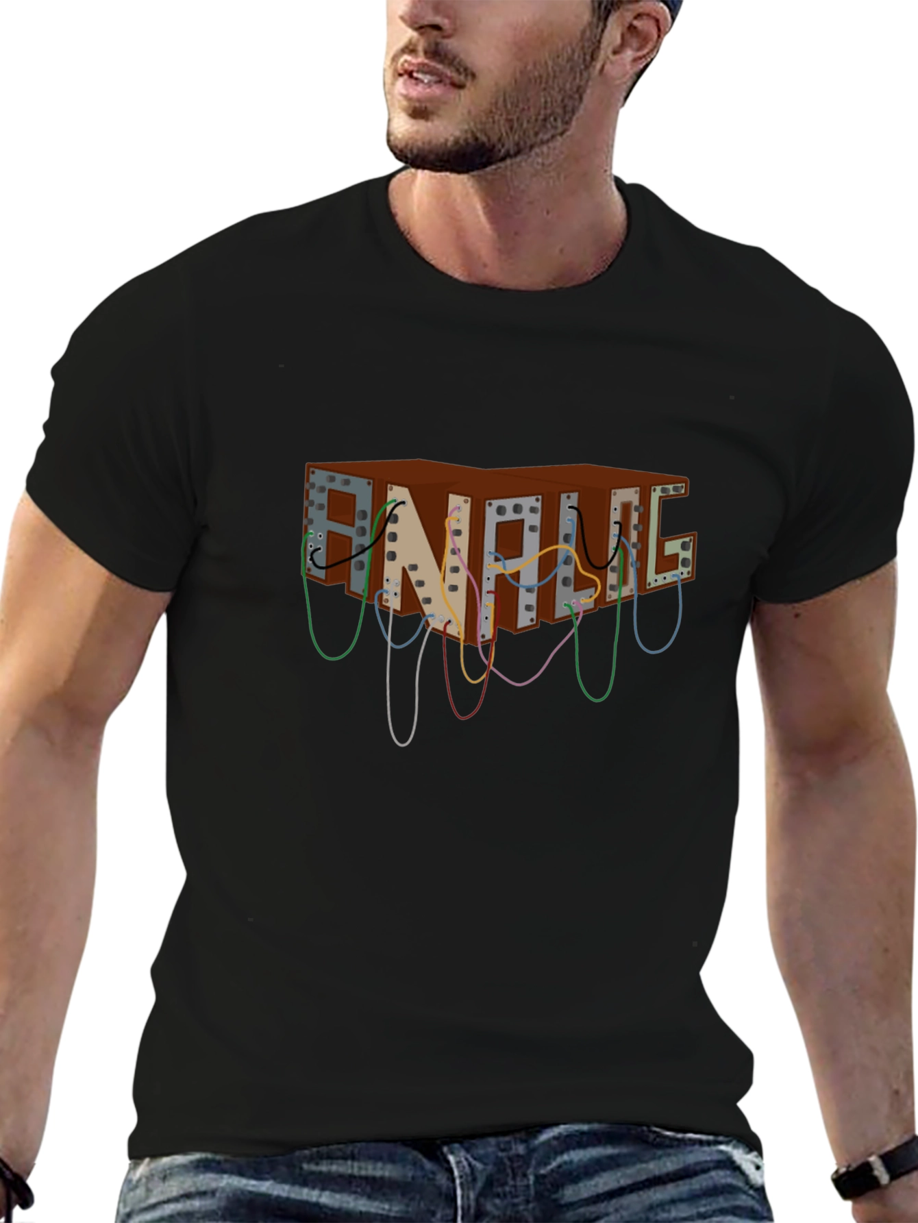 Analog Synth Graphic T-Shirt - Music Production