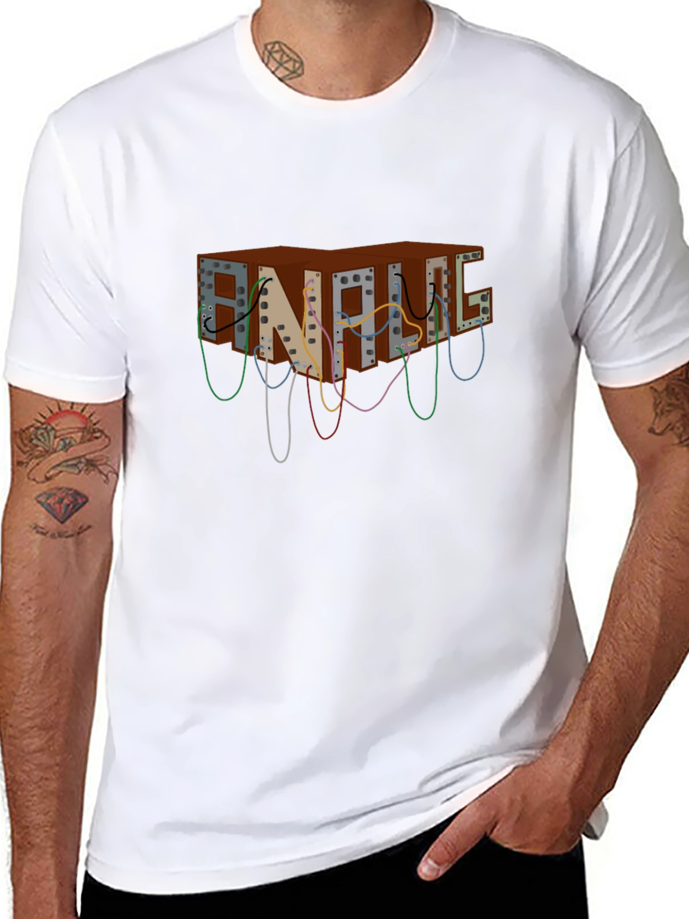 Analog Synth Graphic T-Shirt - Music Production