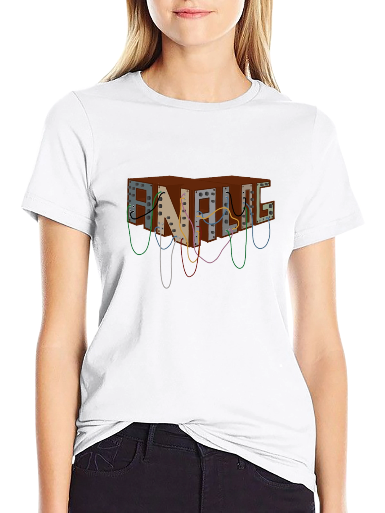 Analog Synth Graphic T-Shirt - Music Production