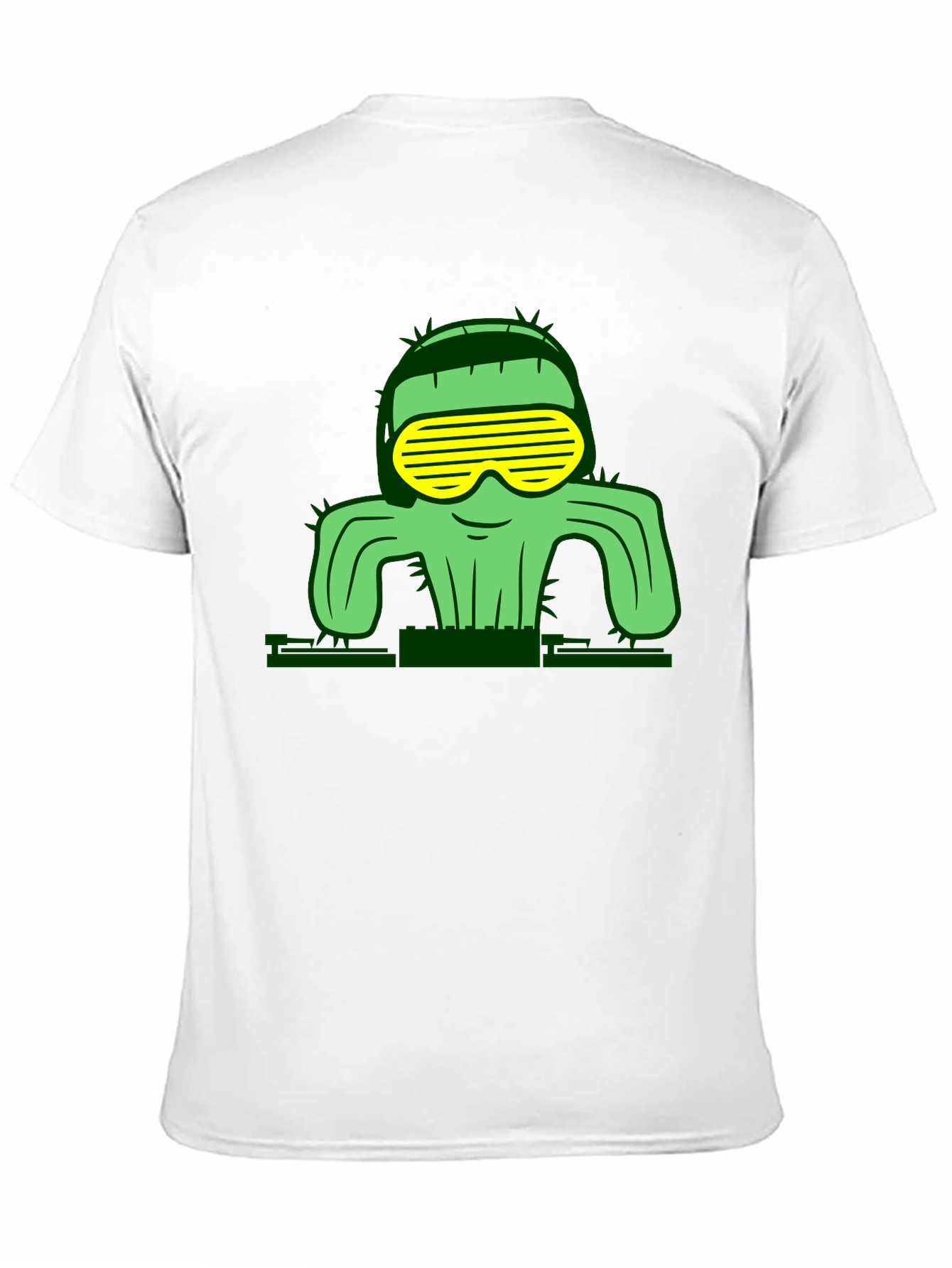 Cool Cactus Graphic T-Shirt - Black