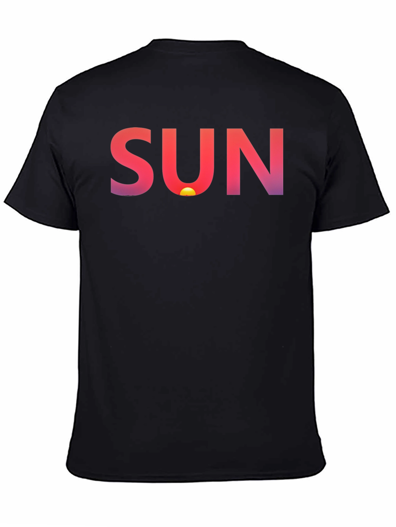 Sunset Graphic Tee - Soft Cotton Blend Casual Style