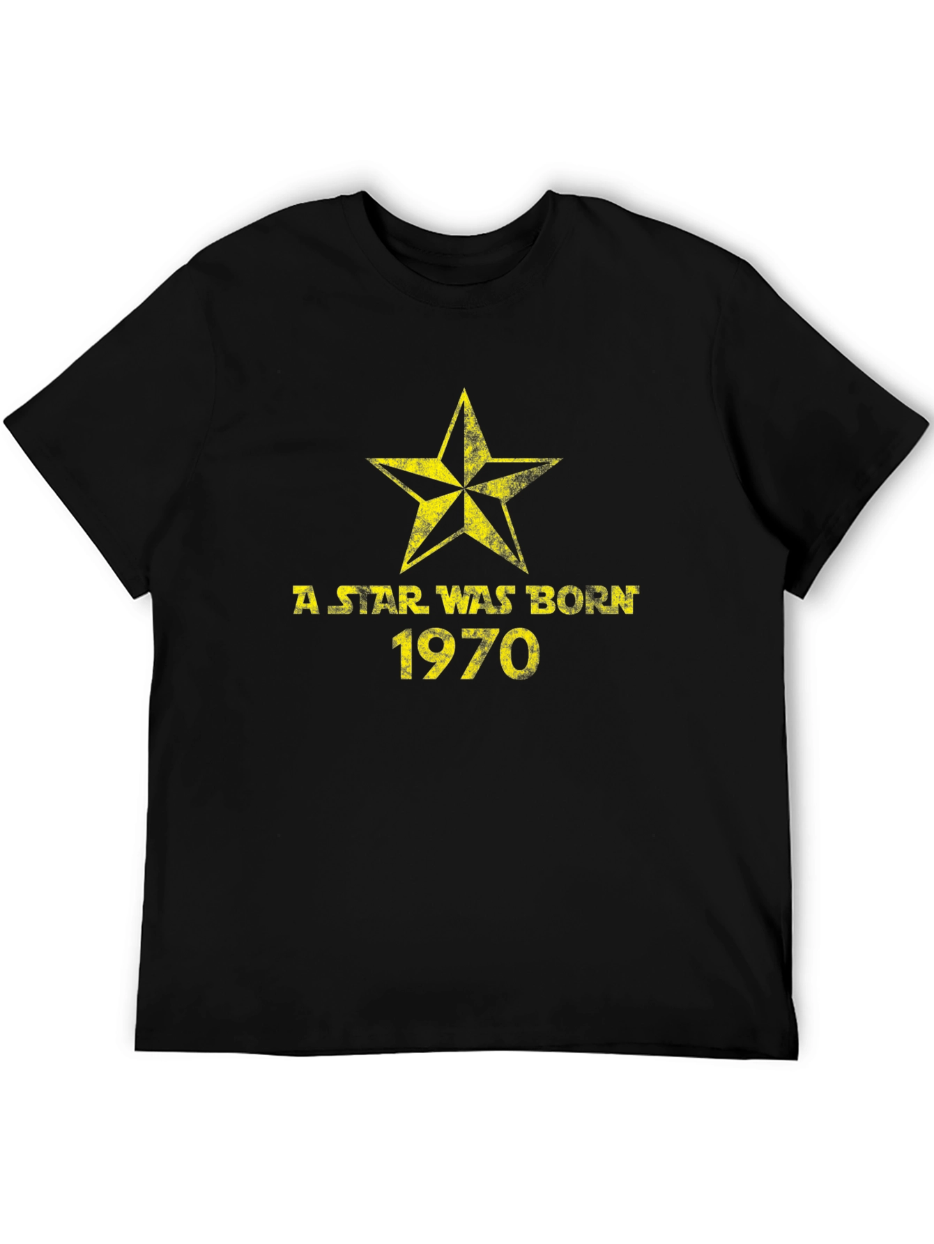 A Star Was Born 1970 Black T-Shirt