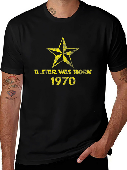 A Star Was Born 1970 Black T-Shirt