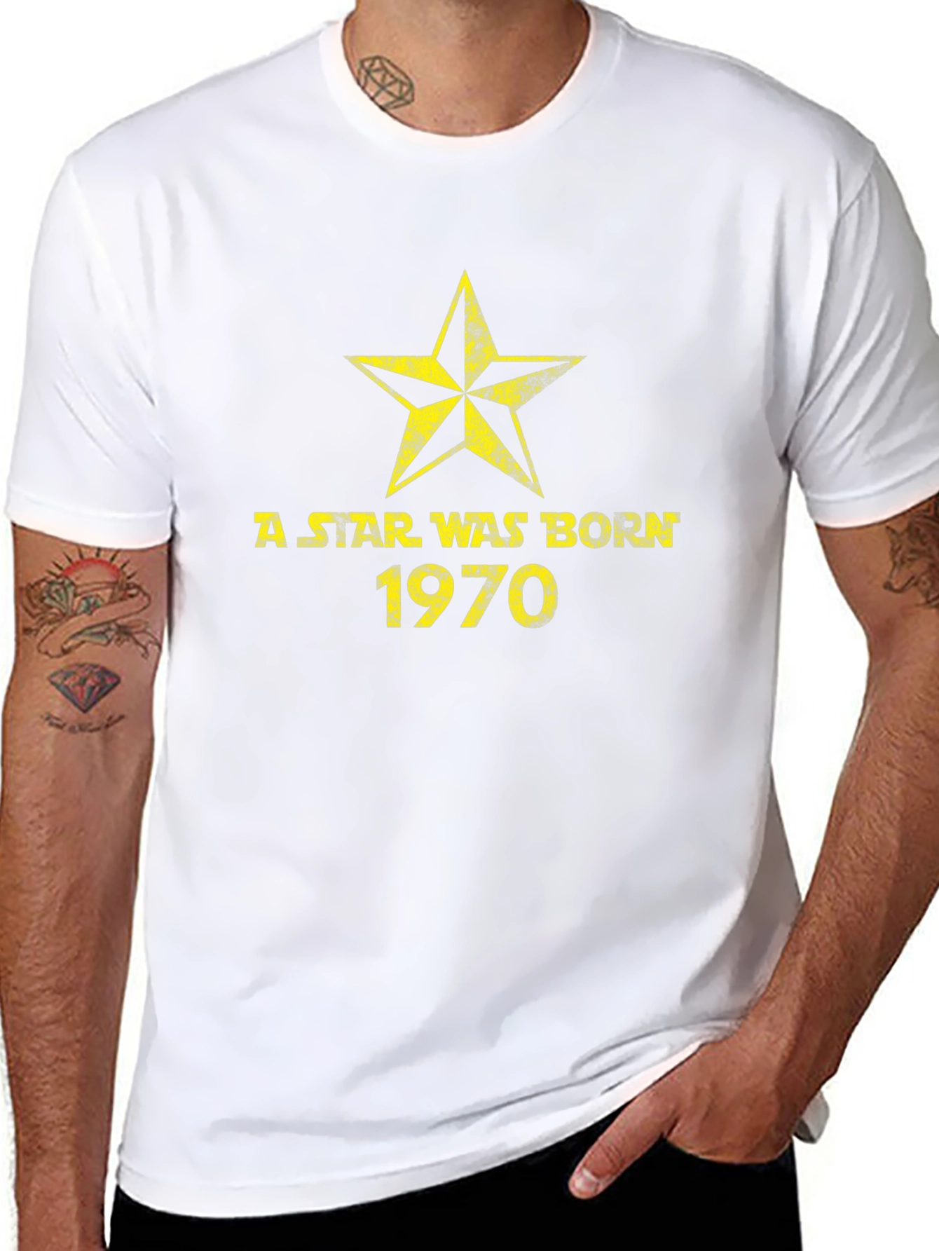 A Star Was Born 1970 Black T-Shirt