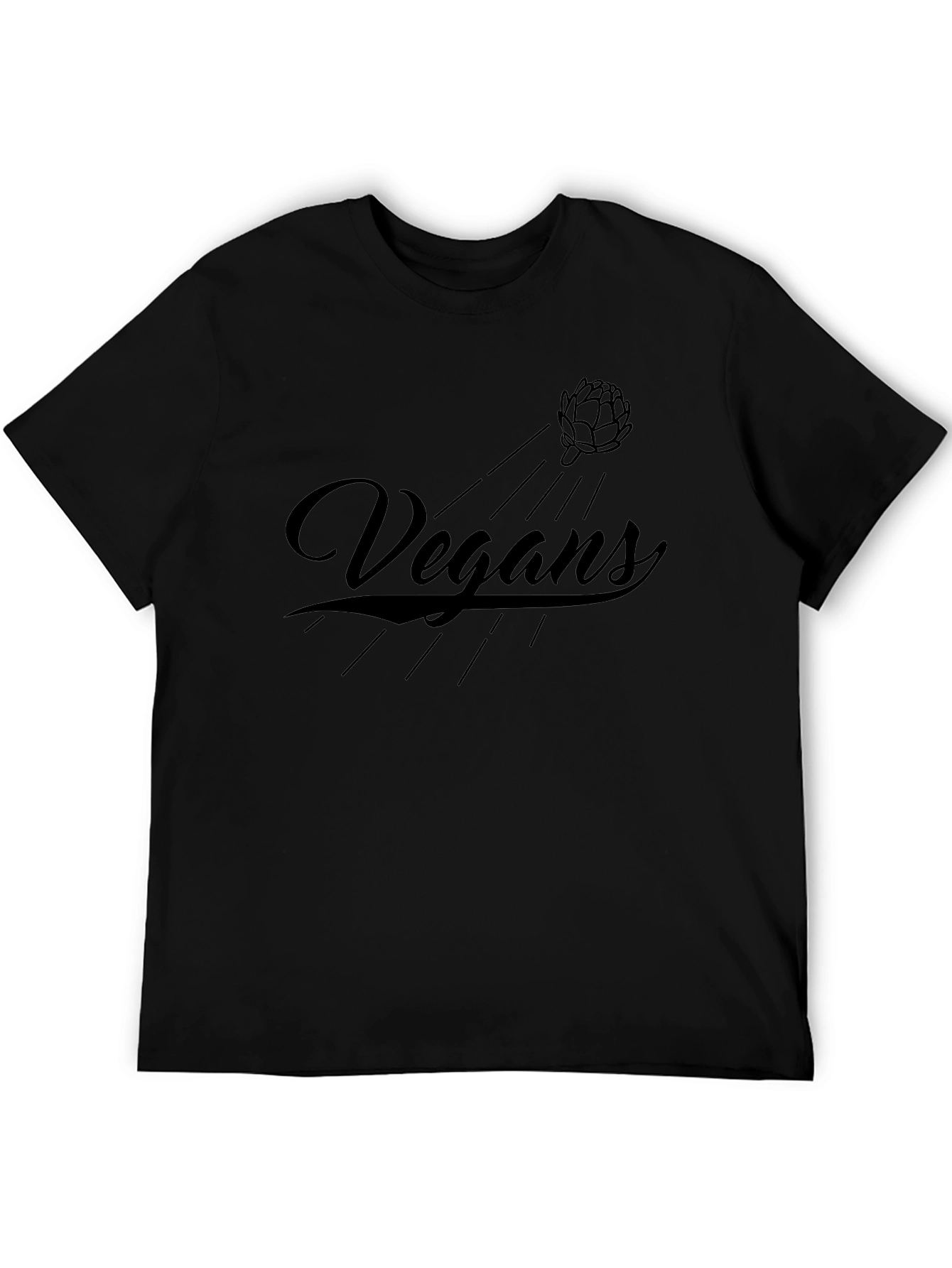 Vegan T-Shirt: Stylish & Comfortable Black Tee