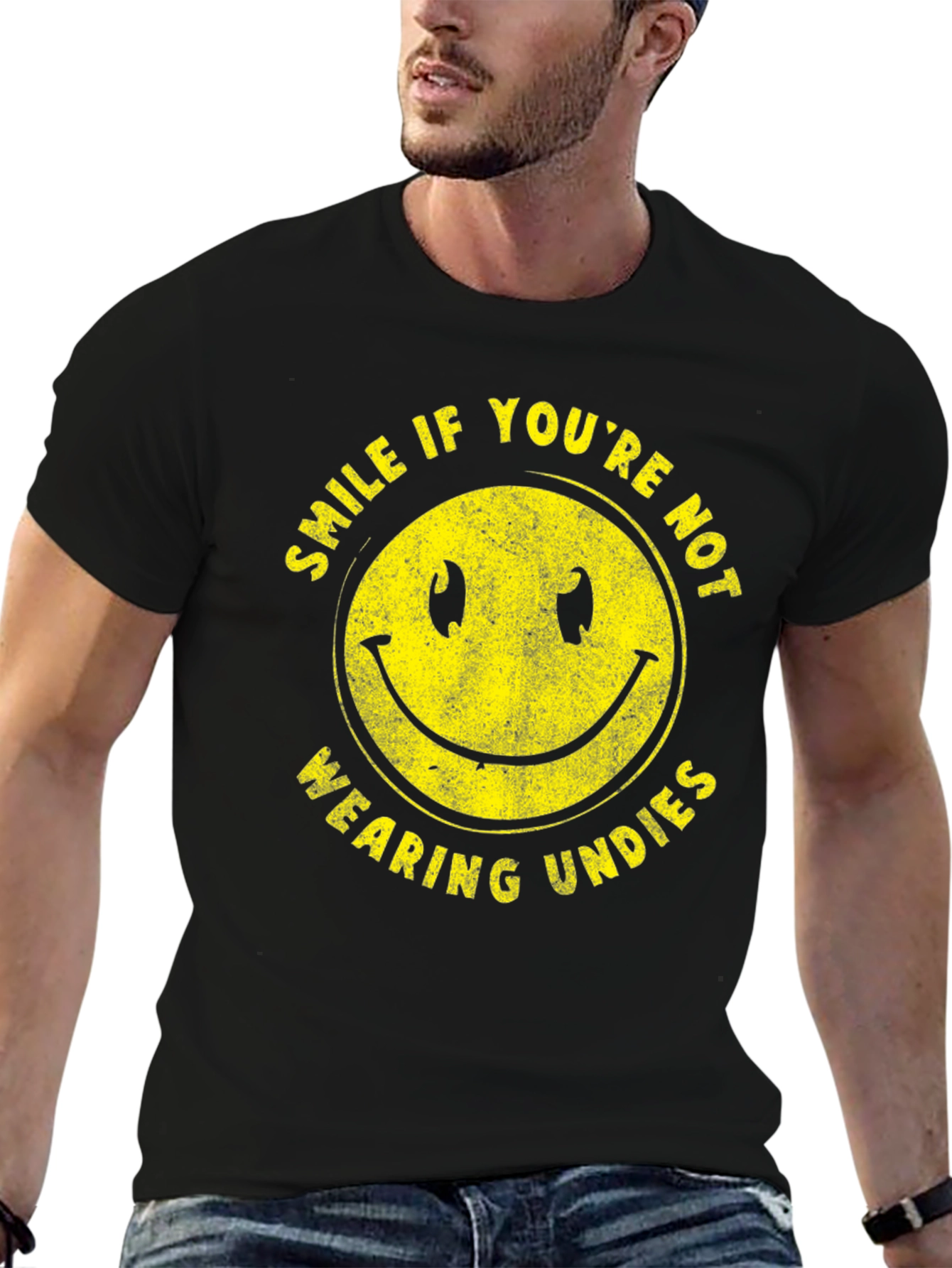 Smile If Youre Not Wearing Undies T-Shirt