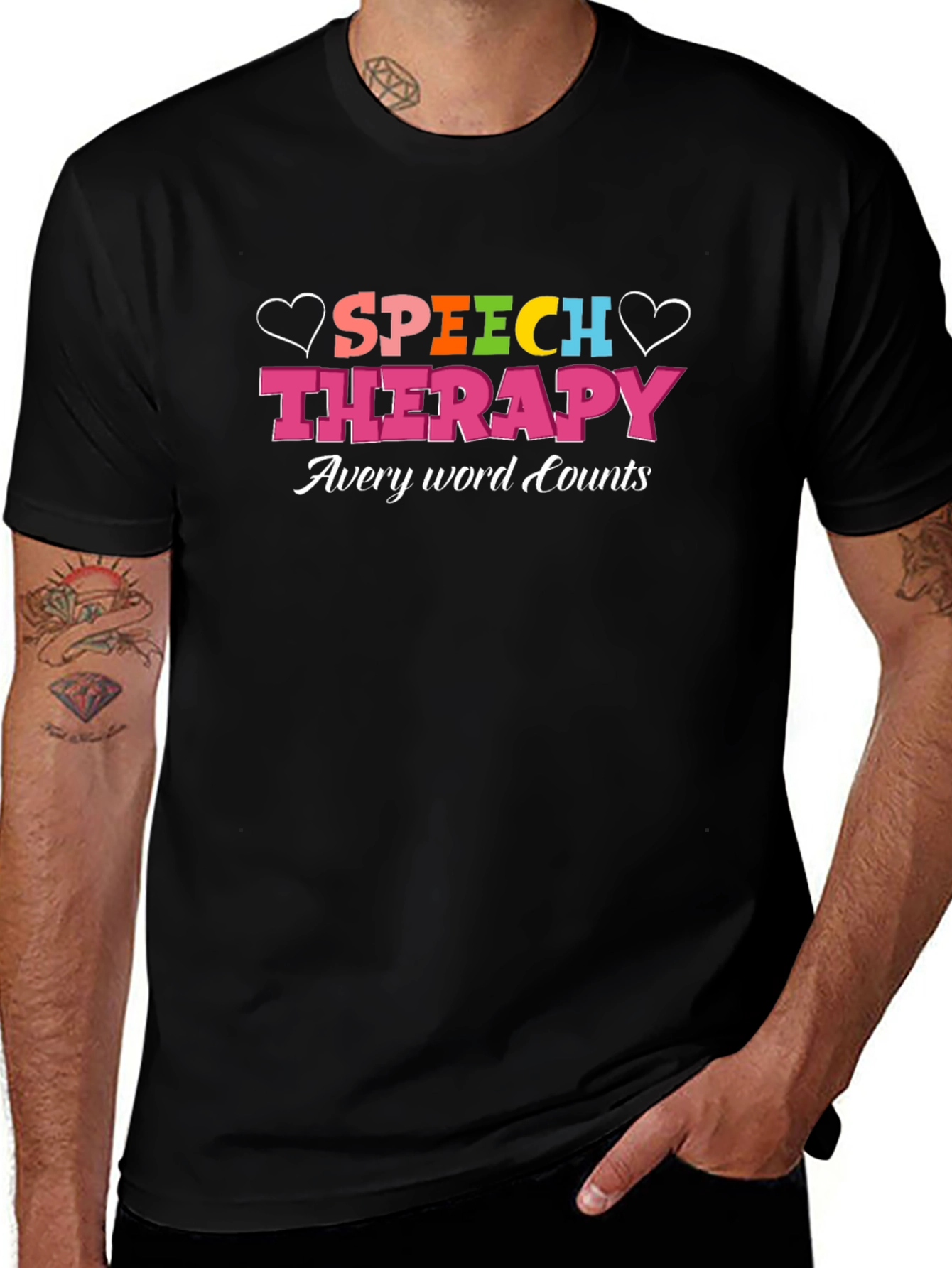 Speech Therapy T-Shirt - Every Word Counts