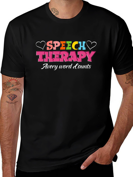 Speech Therapy T-Shirt - Every Word Counts