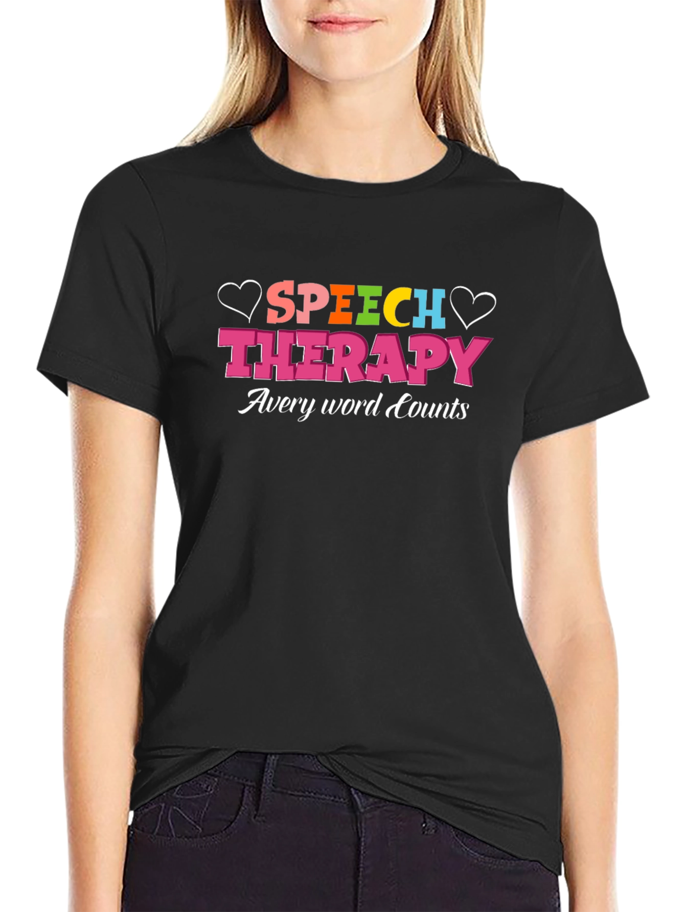 Speech Therapy T-Shirt - Every Word Counts