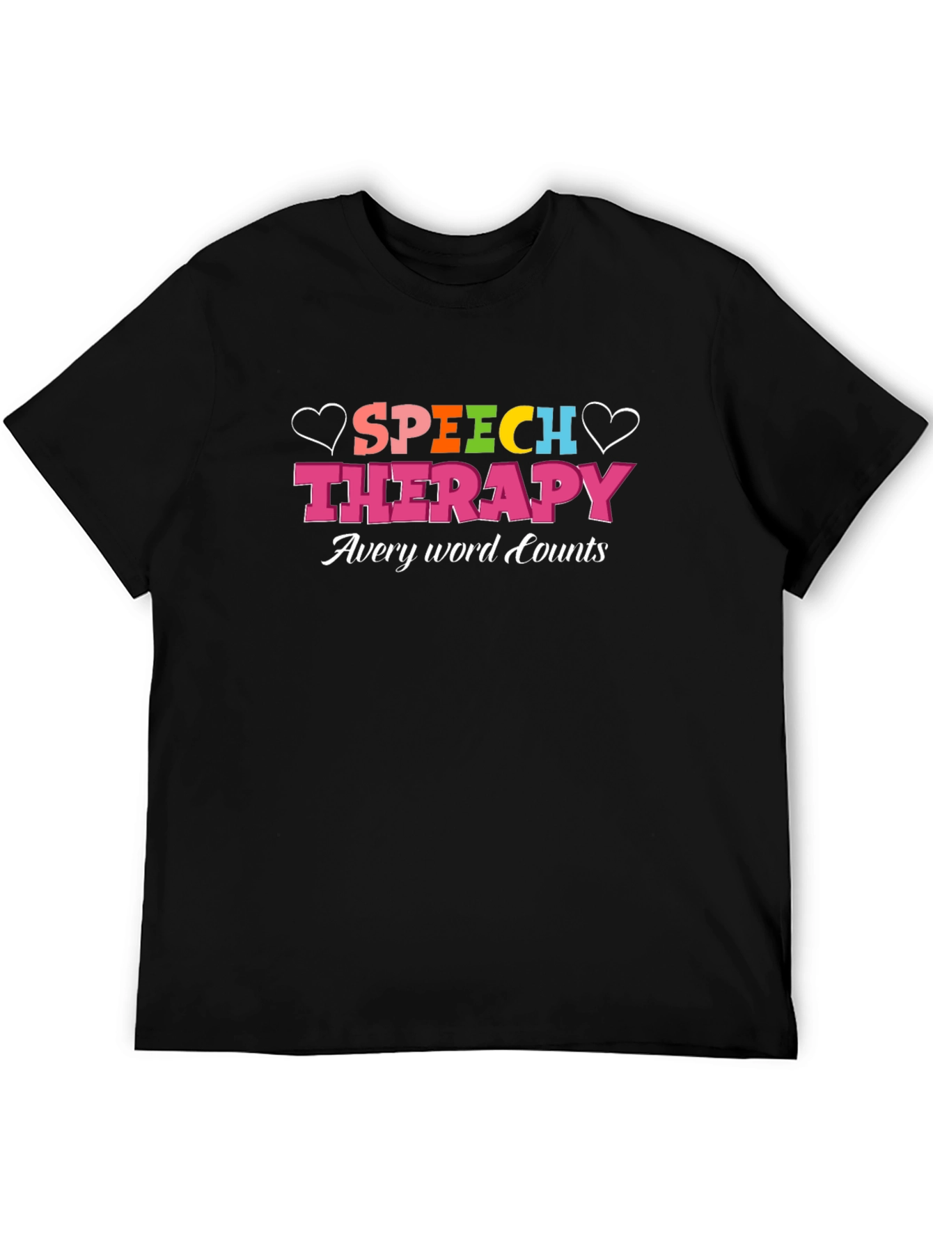 Speech Therapy T-Shirt - Every Word Counts
