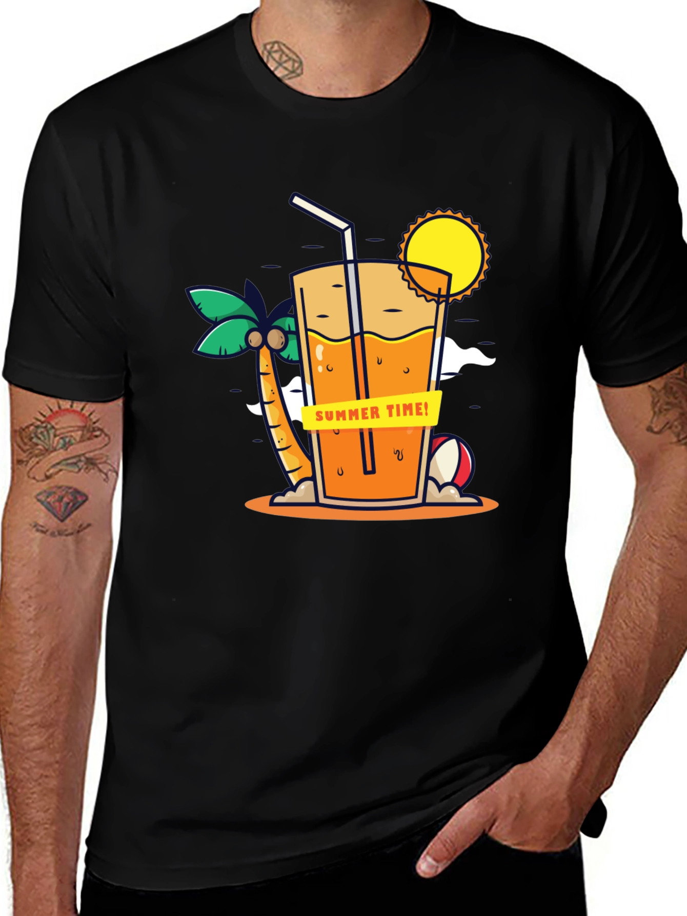 Summer Time T-Shirt - Beach Vibes Graphic Tee