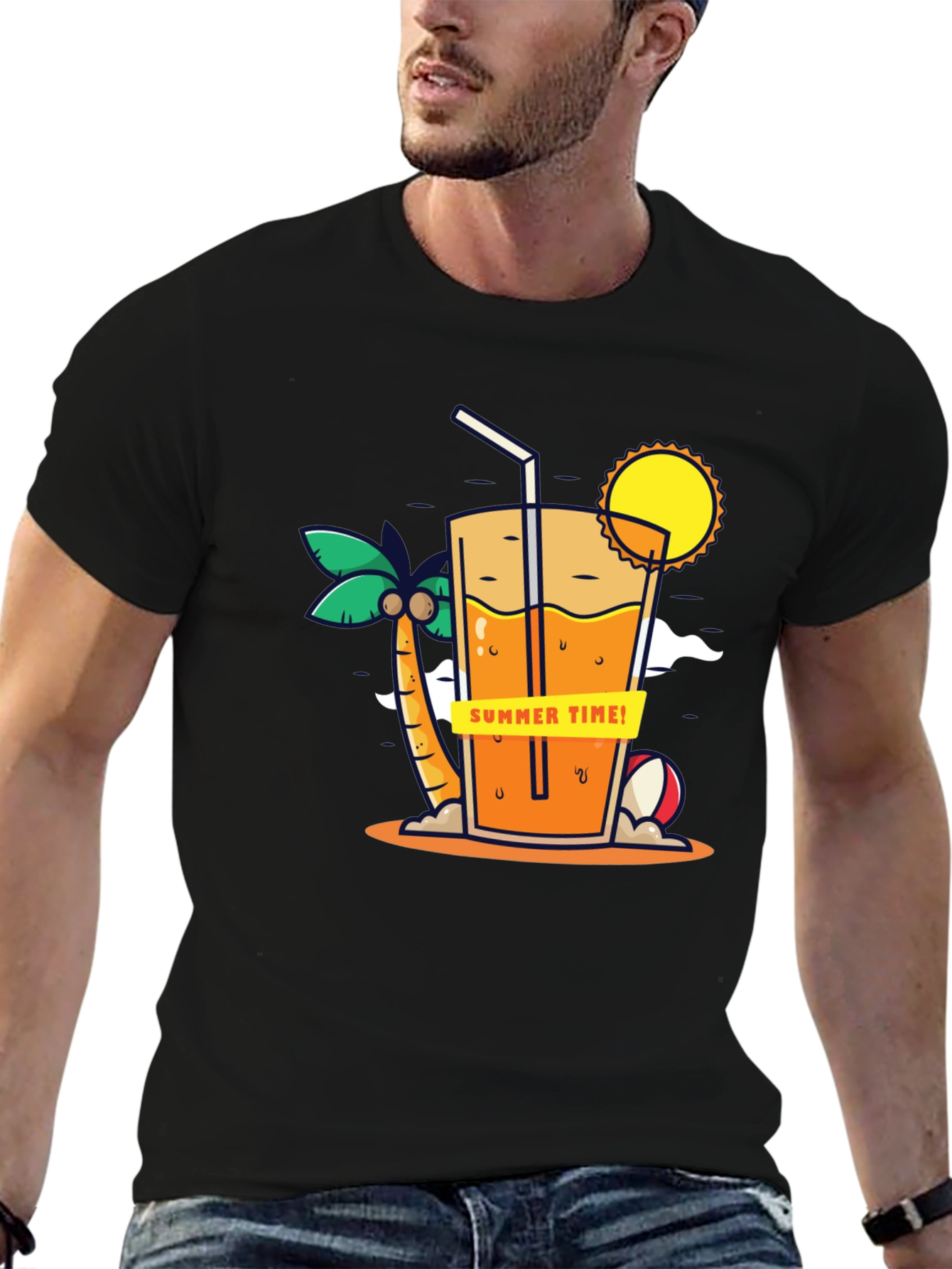 Summer Time T-Shirt - Beach Vibes Graphic Tee