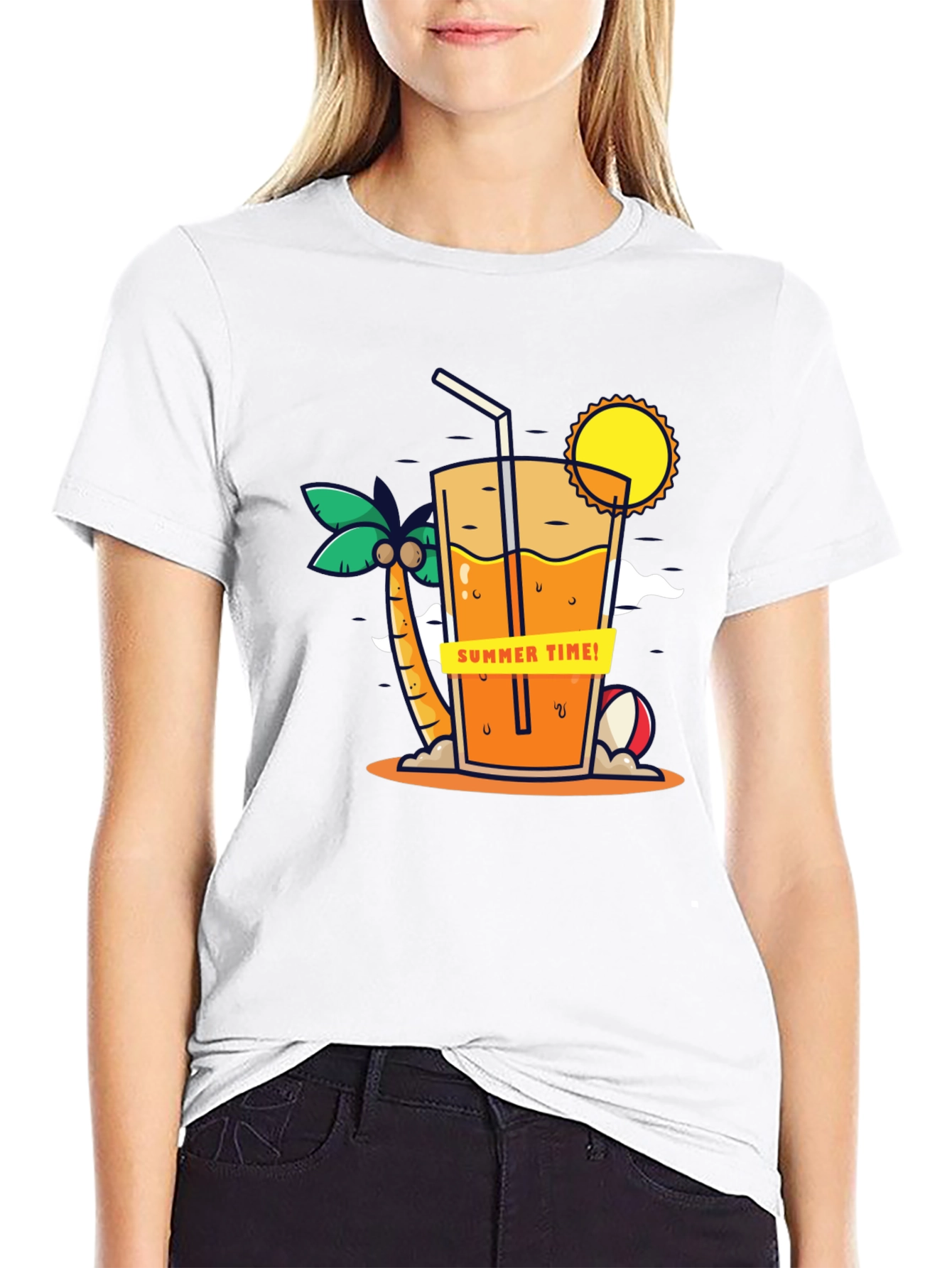 Summer Time T-Shirt - Beach Vibes Graphic Tee