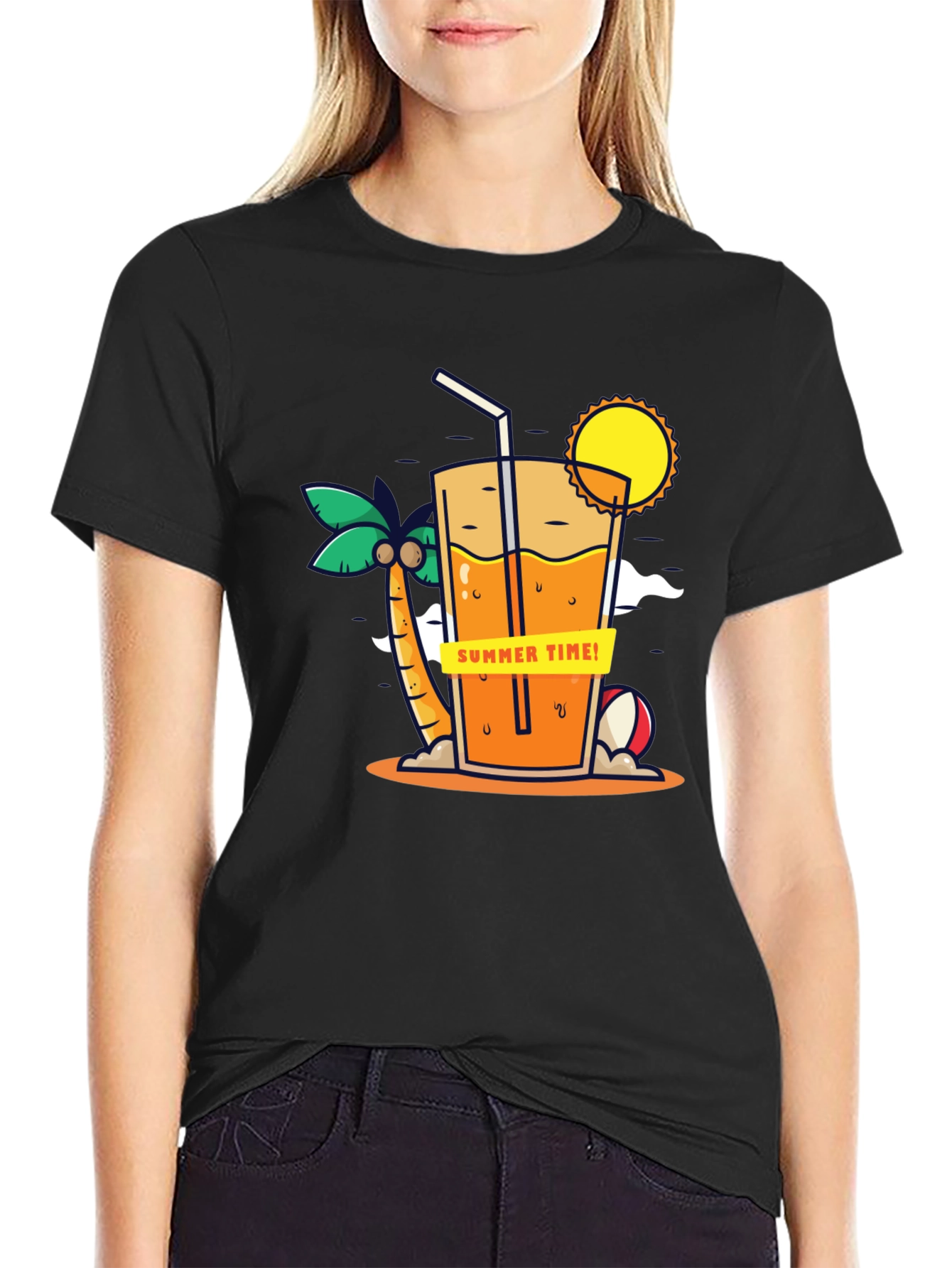 Summer Time T-Shirt - Beach Vibes Graphic Tee