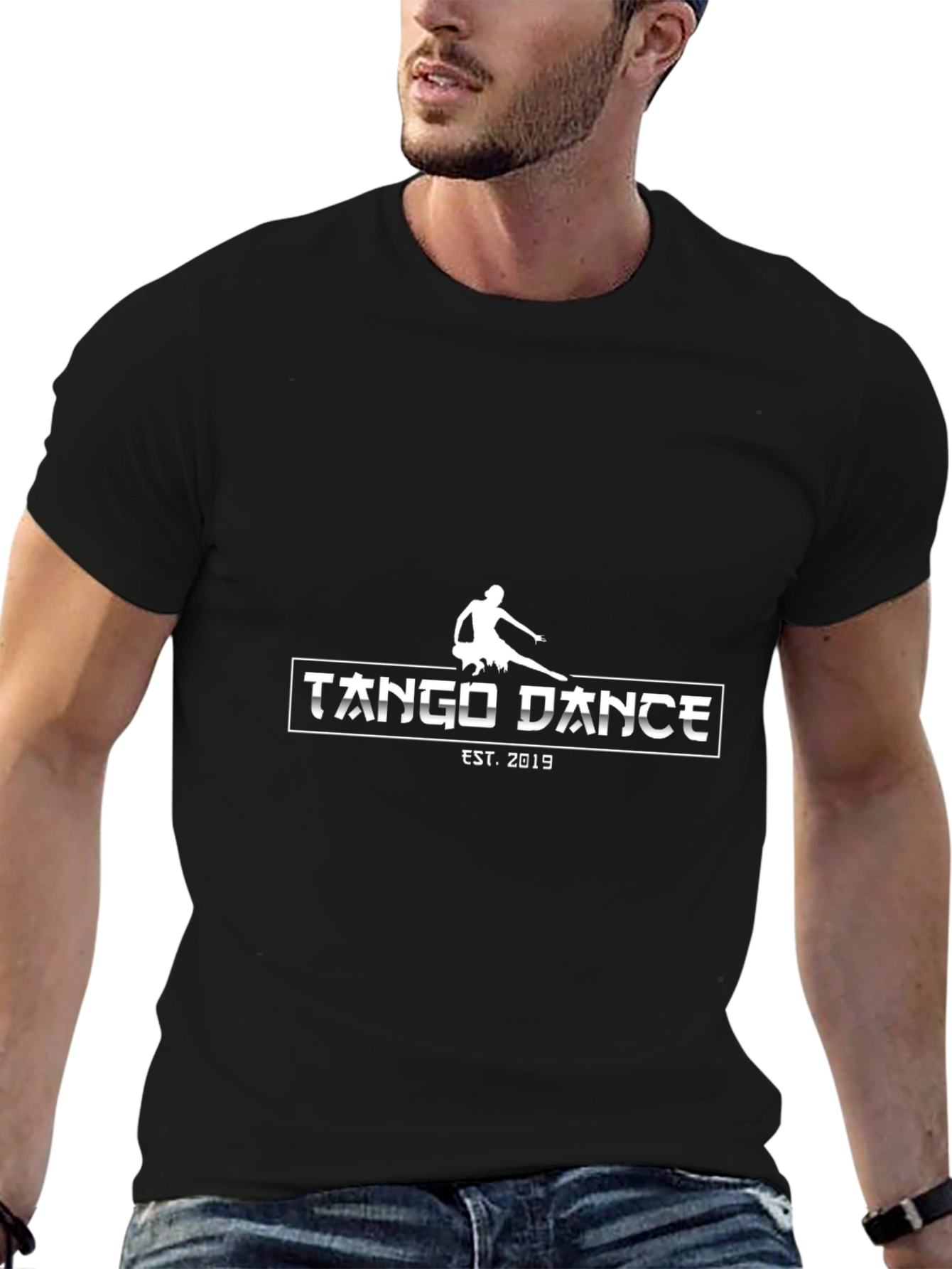 Tango Dance T-Shirt - Est. 2019 Black