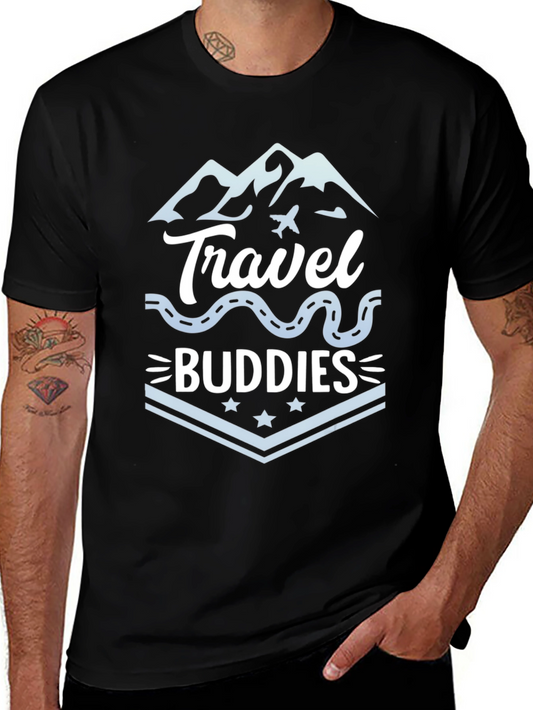 Travel Buddies Graphic Tee - Adventure Ready!