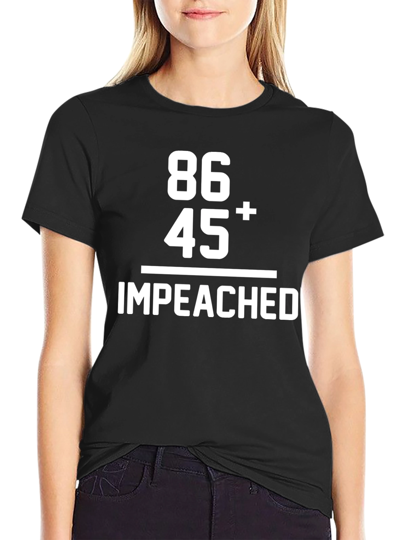 86 45 Impeached T-Shirt - Political Humor Tee