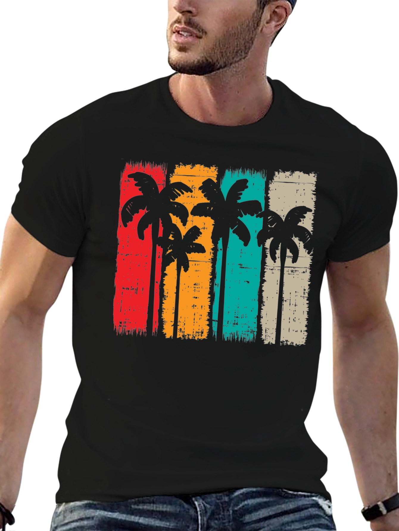 Retro Palm Tree T-Shirt