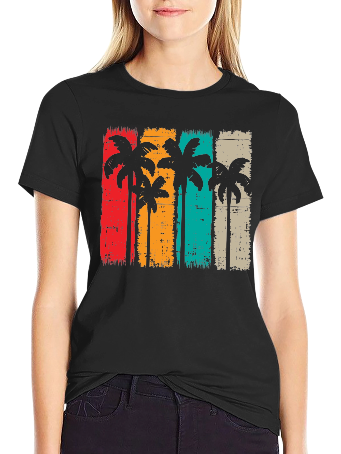 Retro Palm Tree T-Shirt