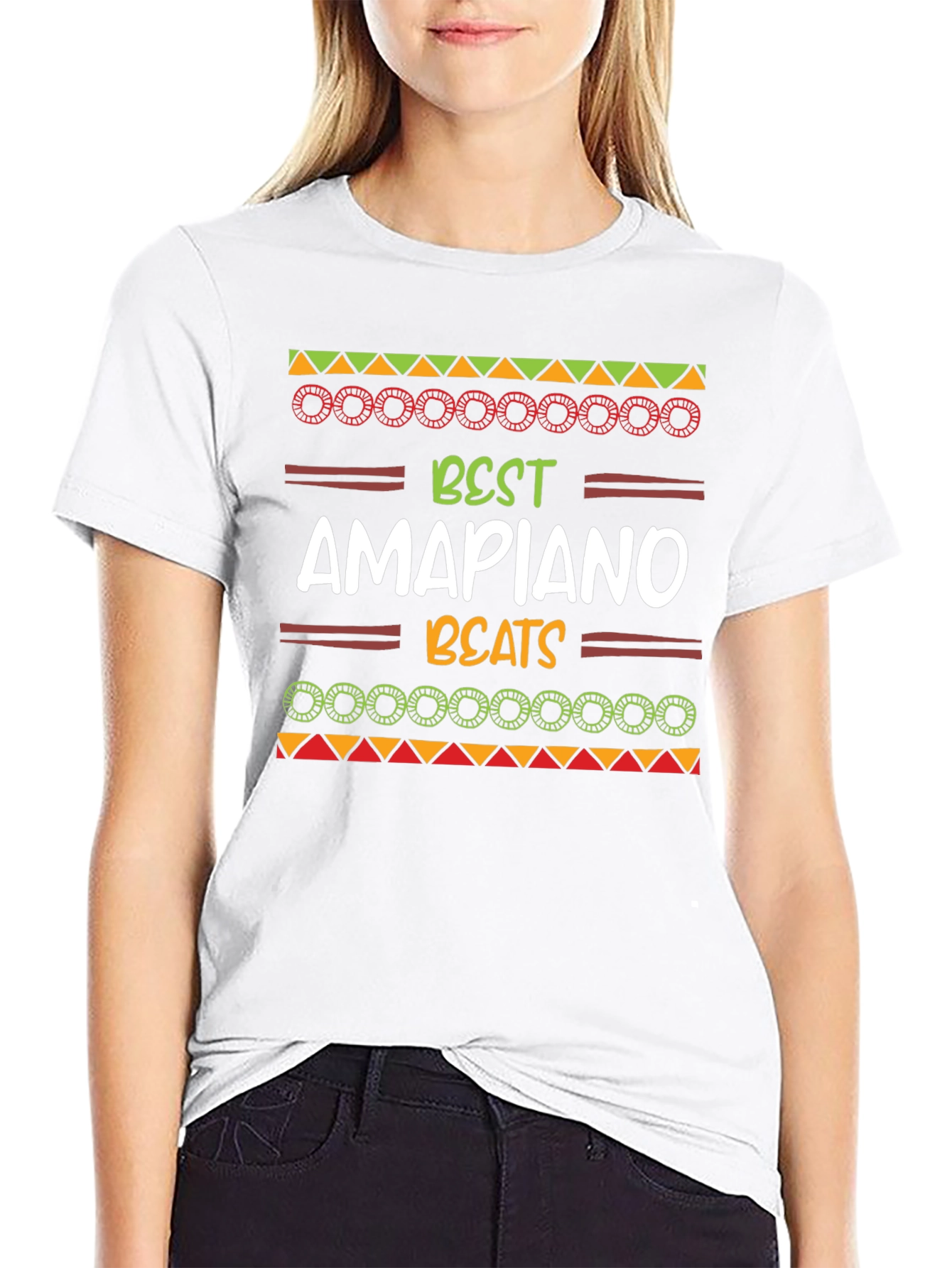 Best Amapiano Beats Black Graphic Tee