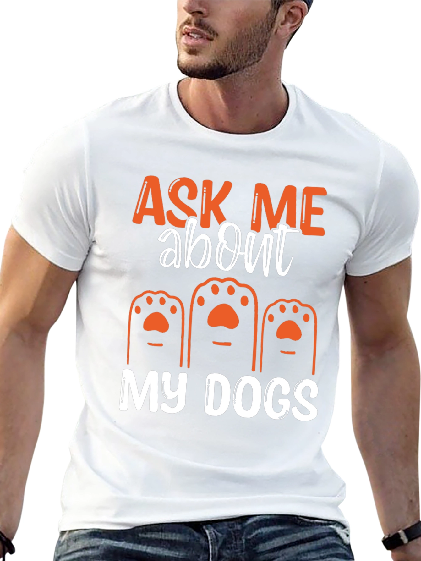 Ask Me About My Dogs T-Shirt