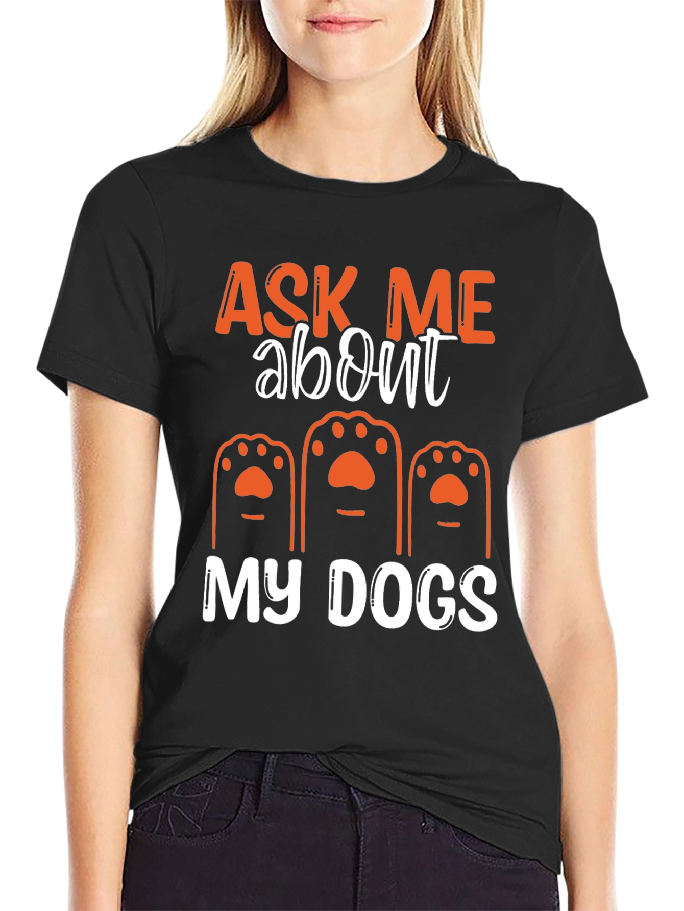 Ask Me About My Dogs T-Shirt