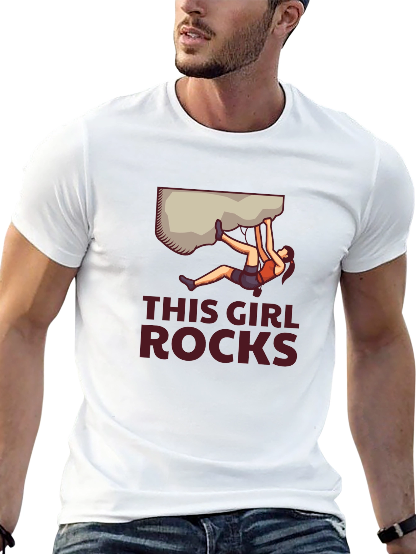 This Girl Rocks Climbing T-Shirt