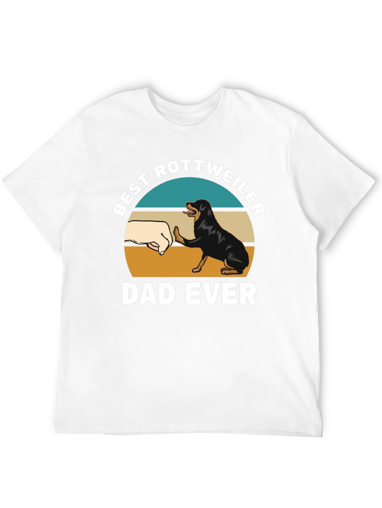 Best Rottweiler Dad Ever T-Shirt