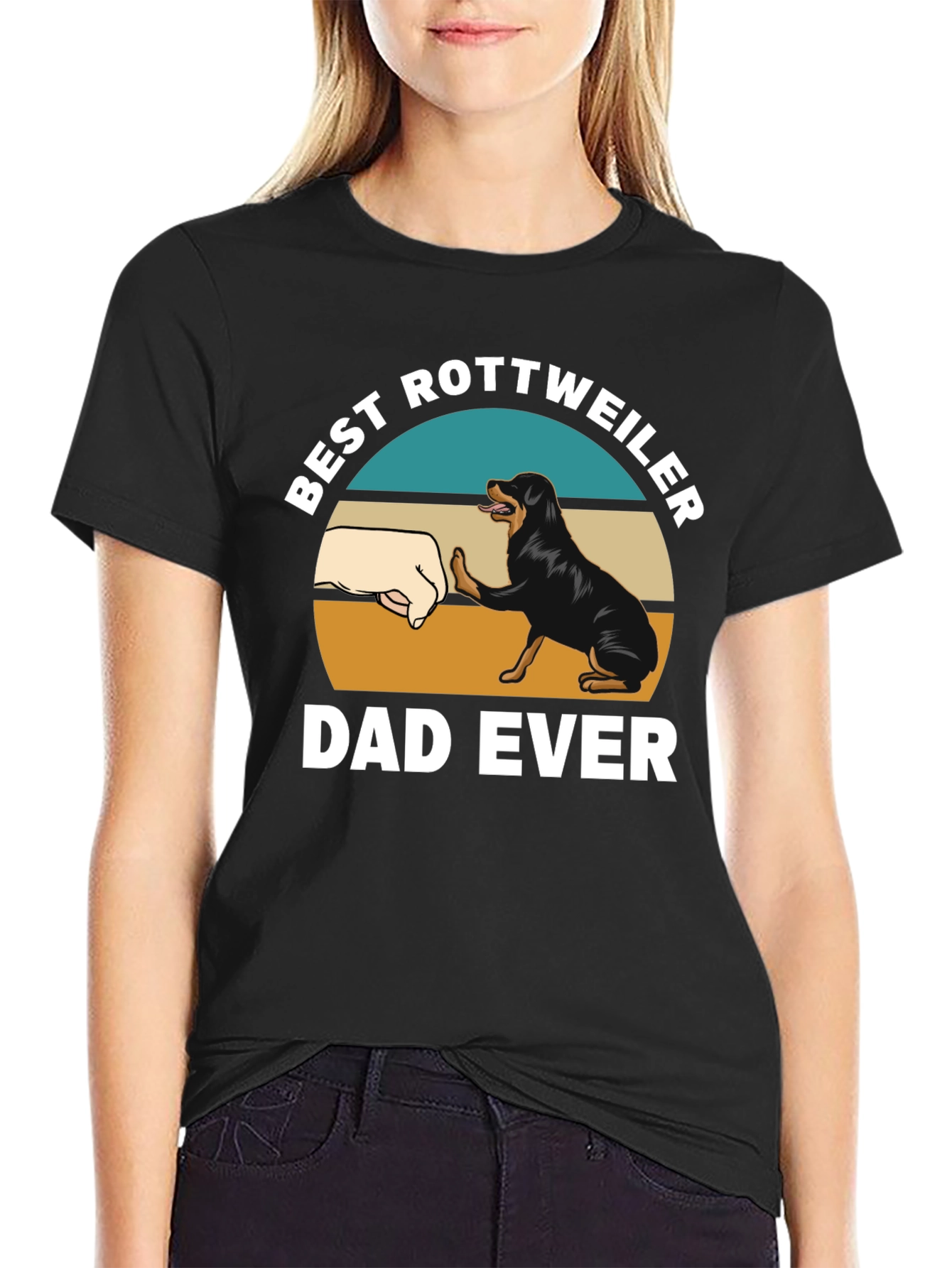 Best Rottweiler Dad Ever T-Shirt