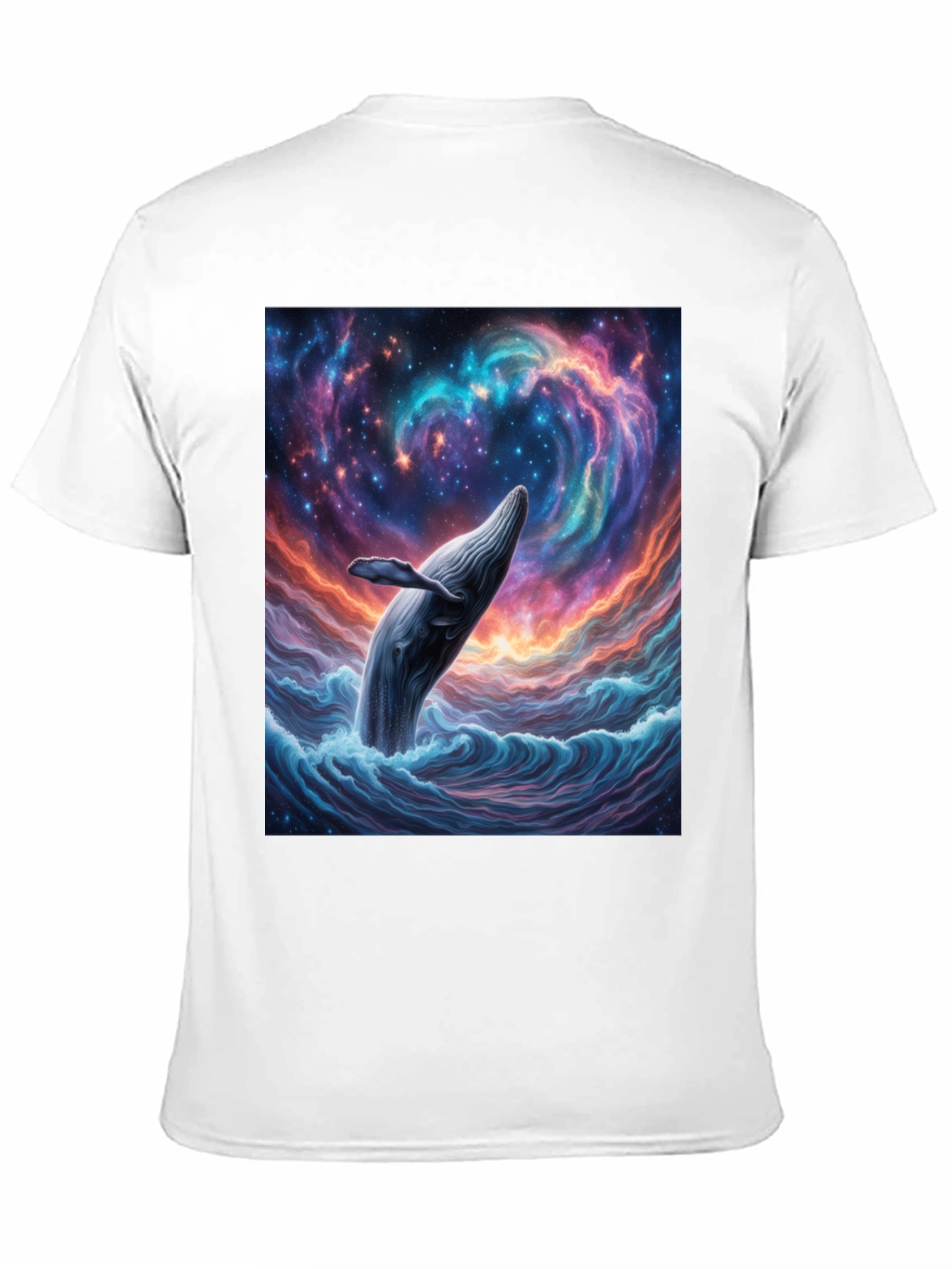Whale Galaxy T-Shirt - Unique Graphic Tee