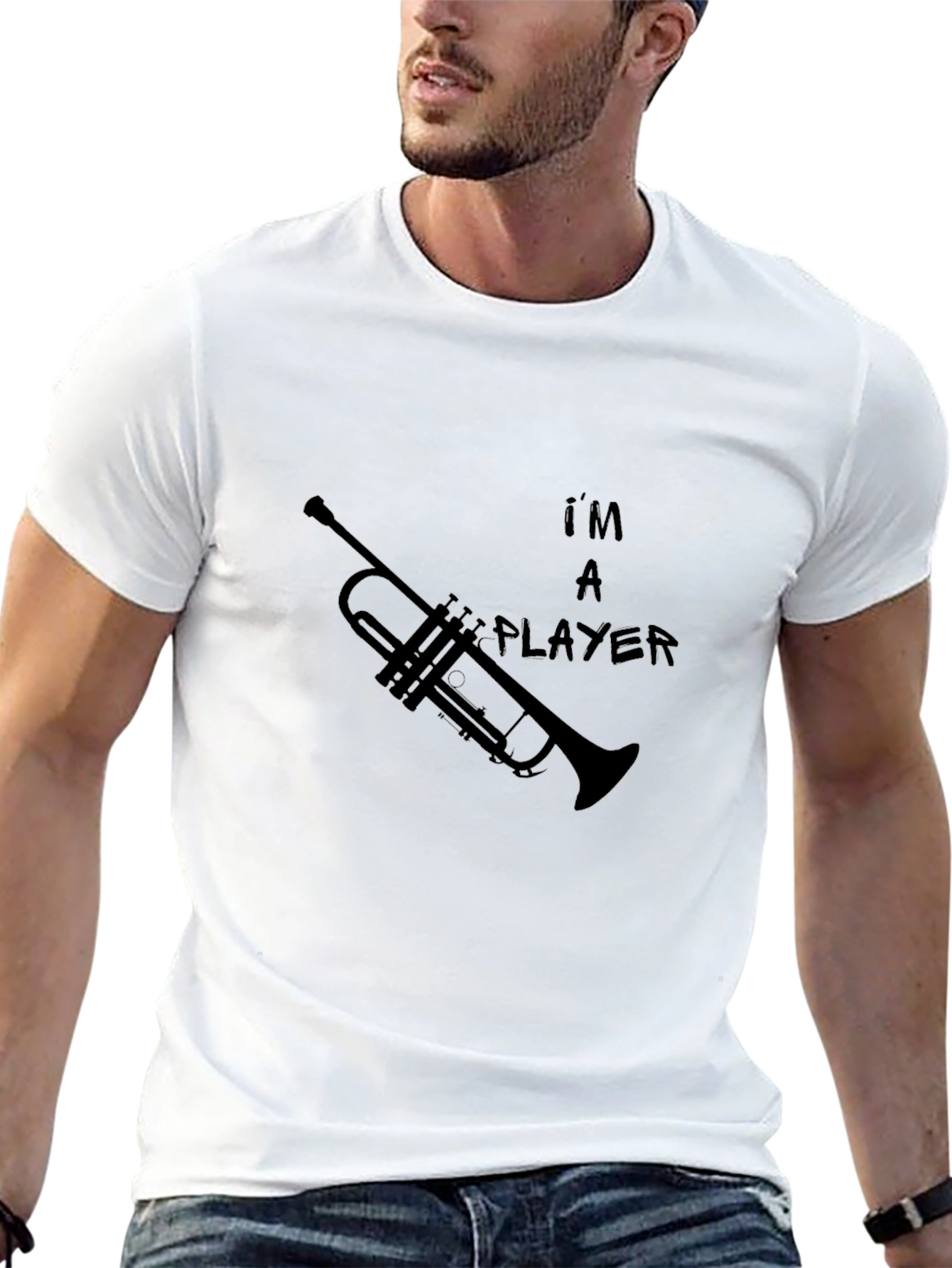 Im A Player Trumpet Graphic T-Shirt