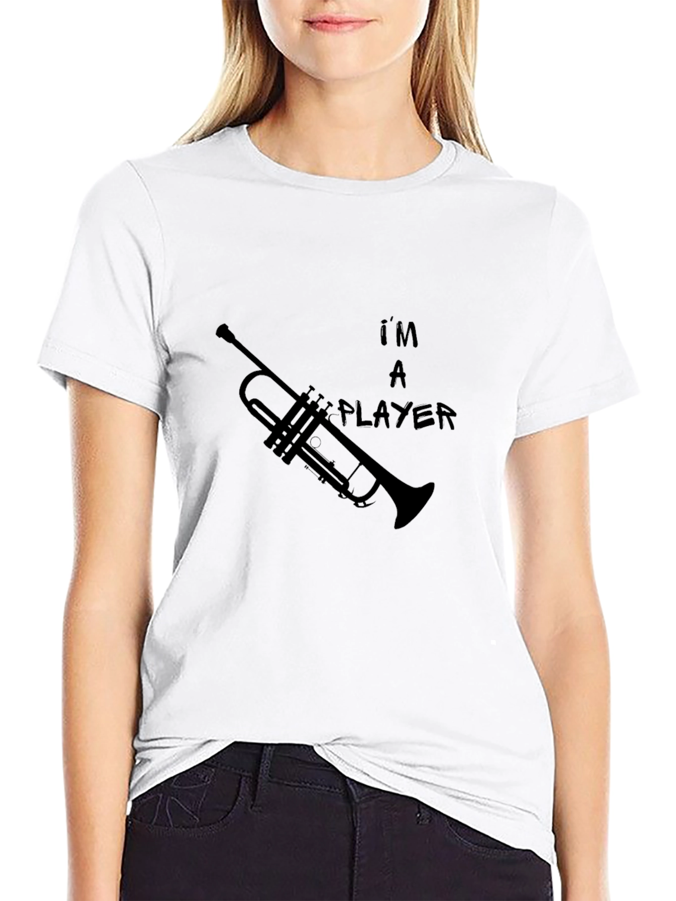 Im A Player Trumpet Graphic T-Shirt