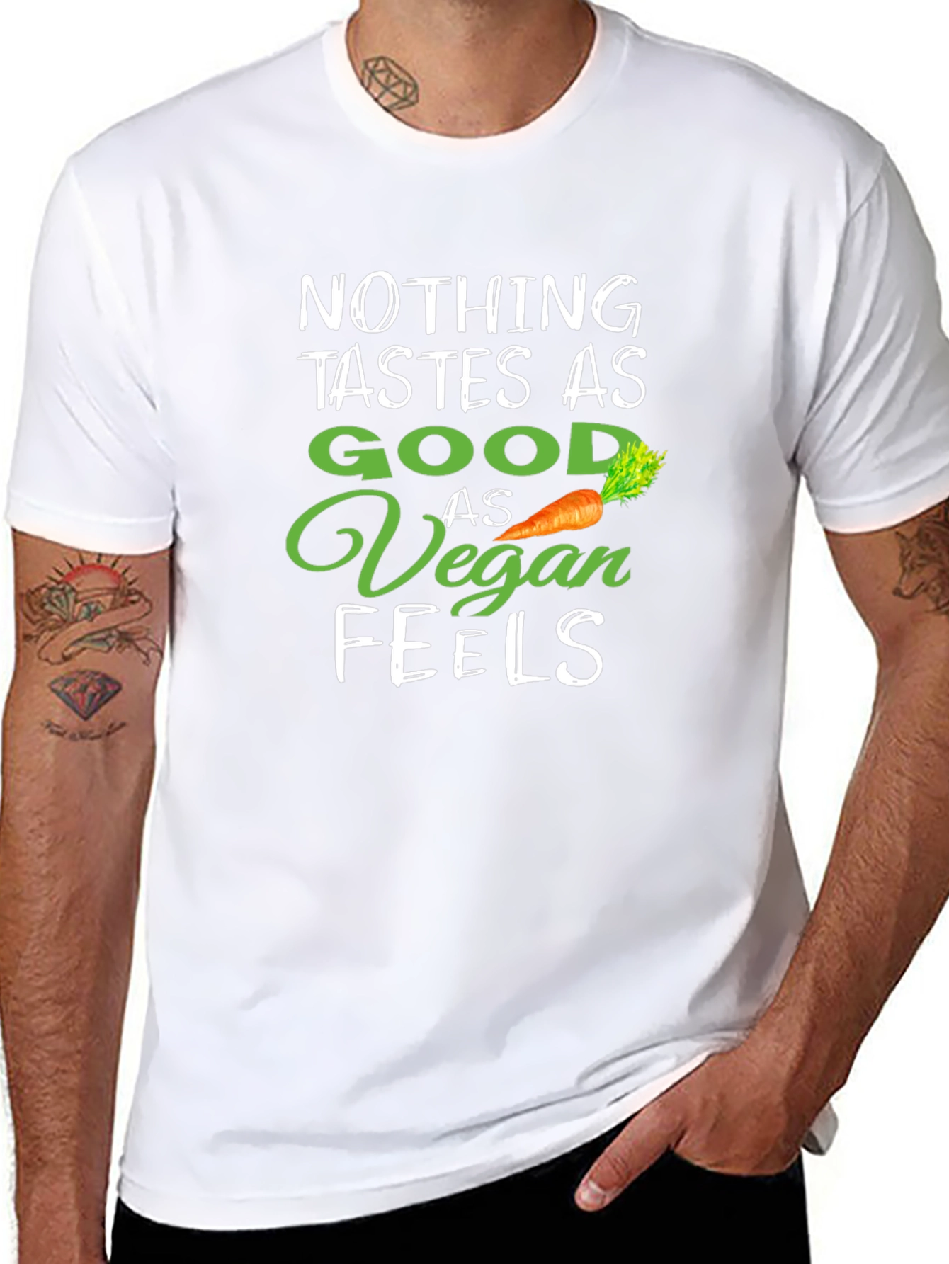 Vegan Life T-Shirt - Nothing Tastes as Good