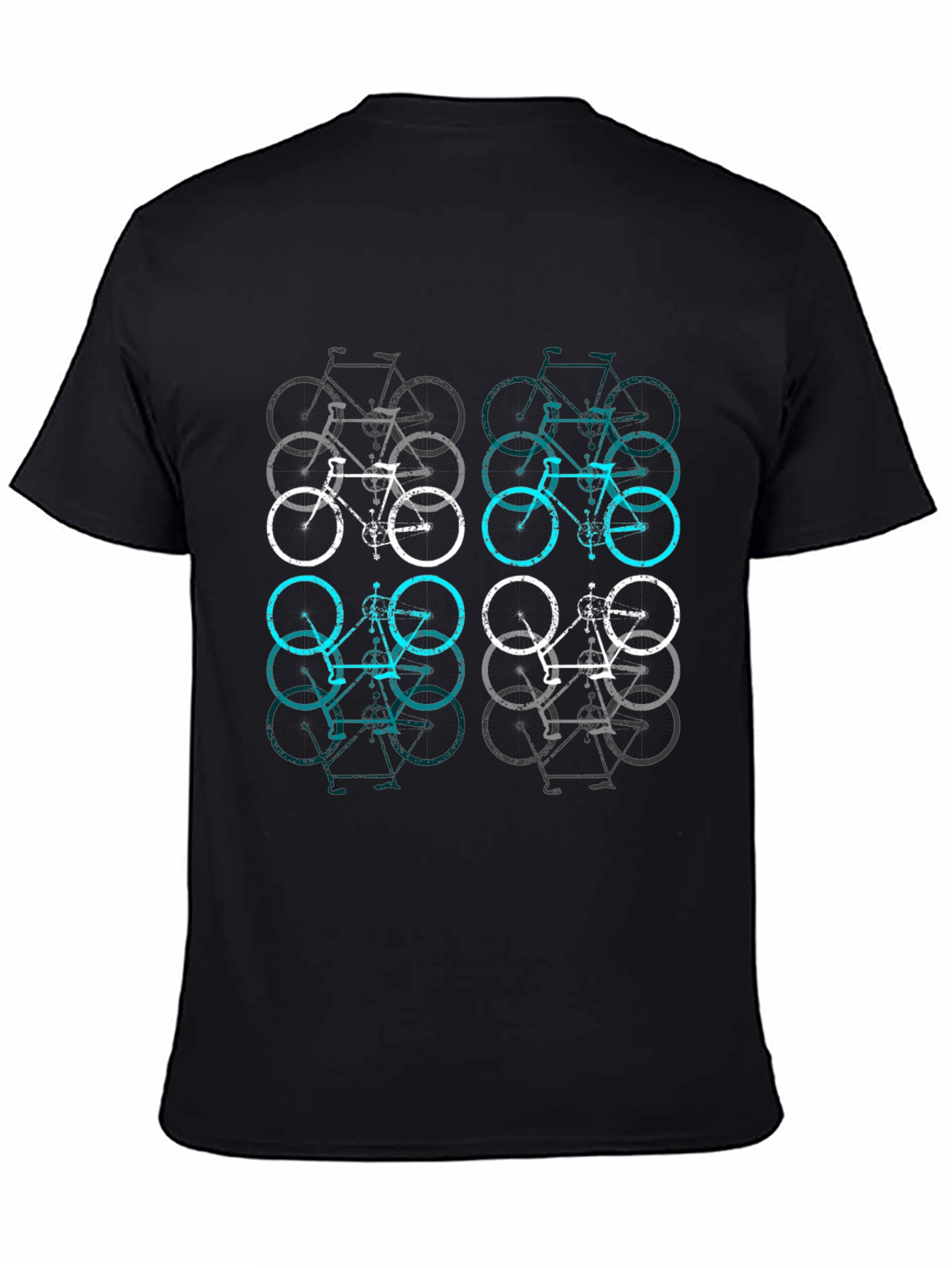 Bicycle Print T-Shirt - Cool & Casual Style