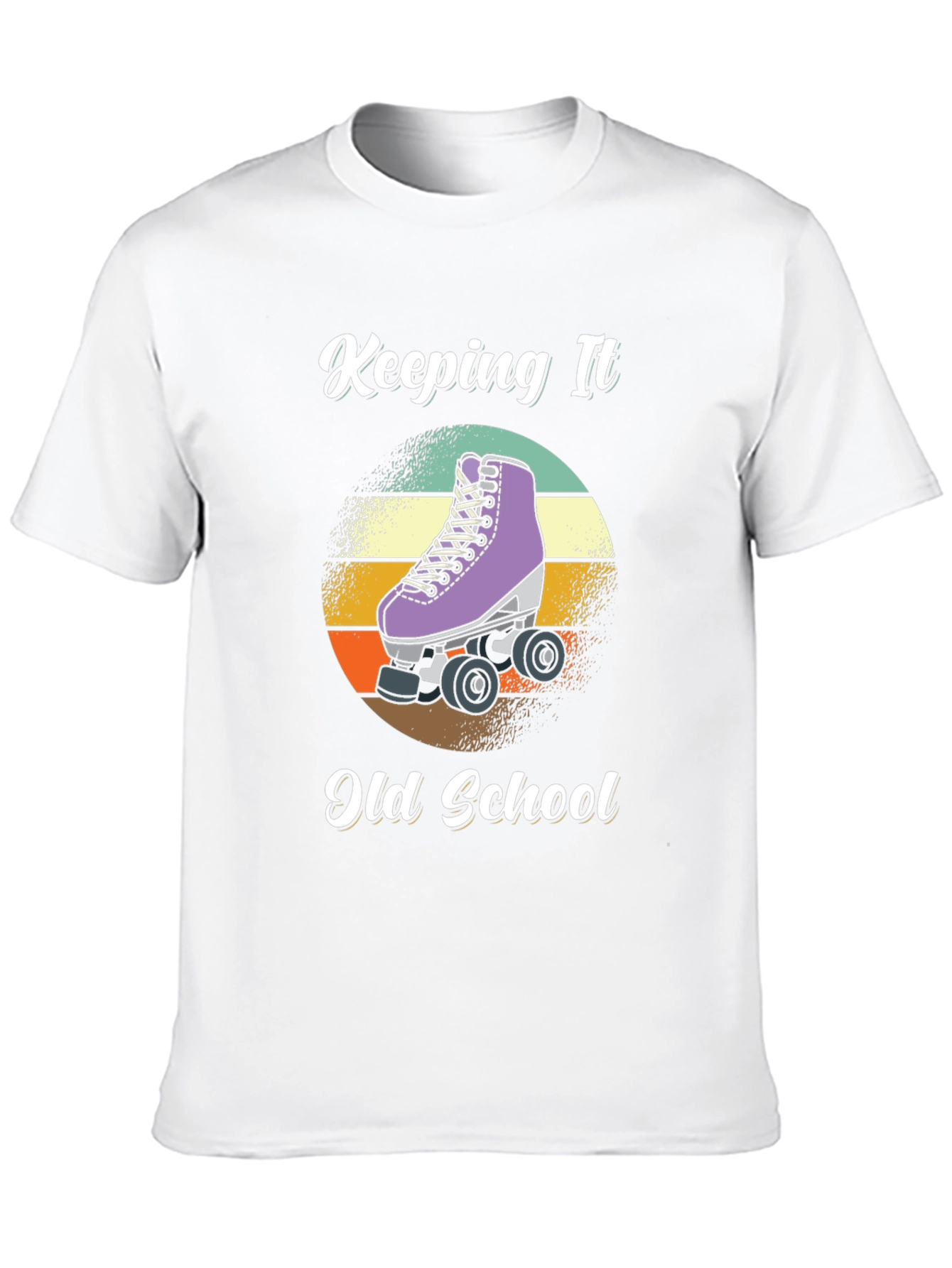 Keeping It Old School Roller Skate T-Shirt