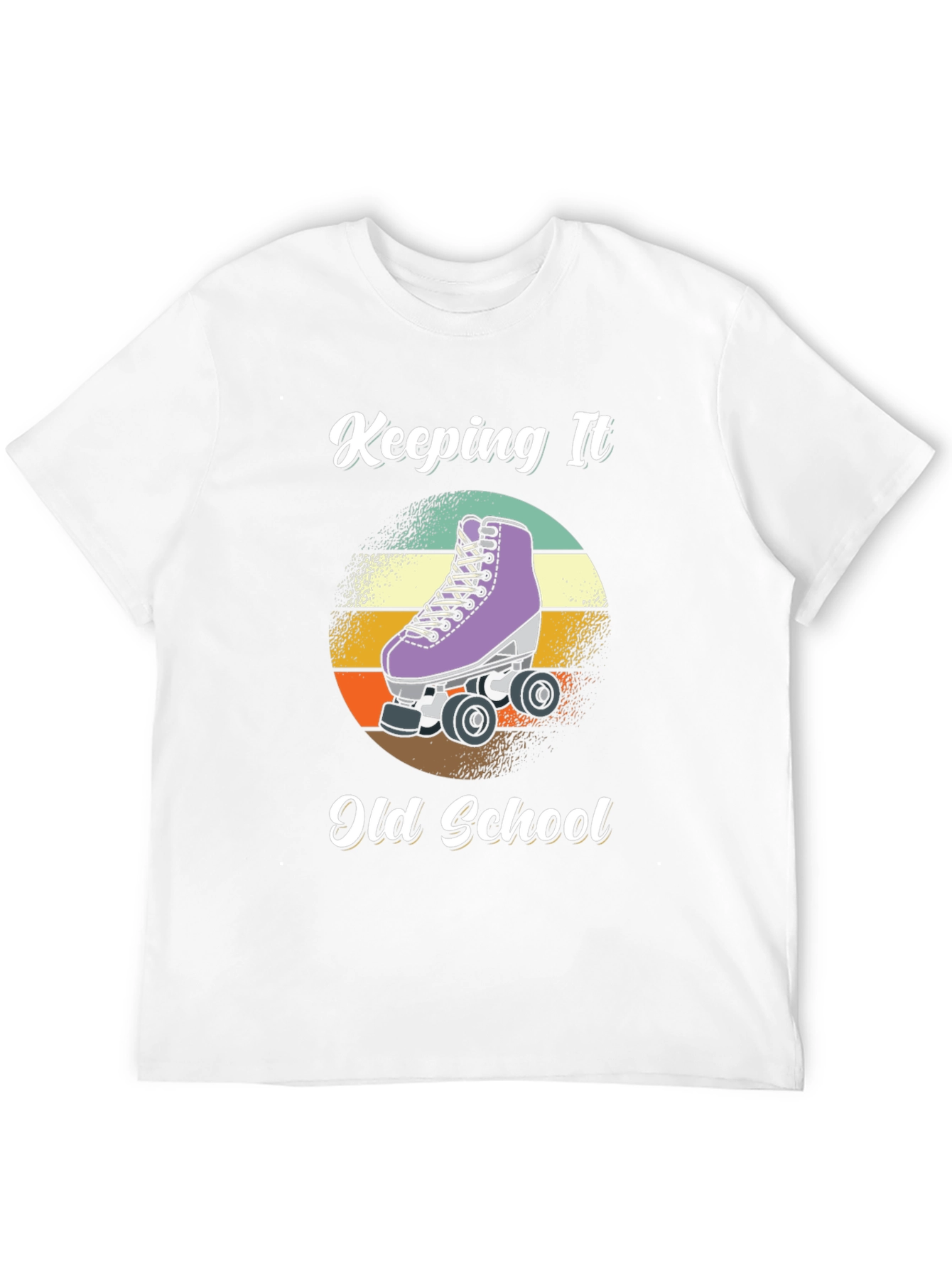 Keeping It Old School Roller Skate T-Shirt