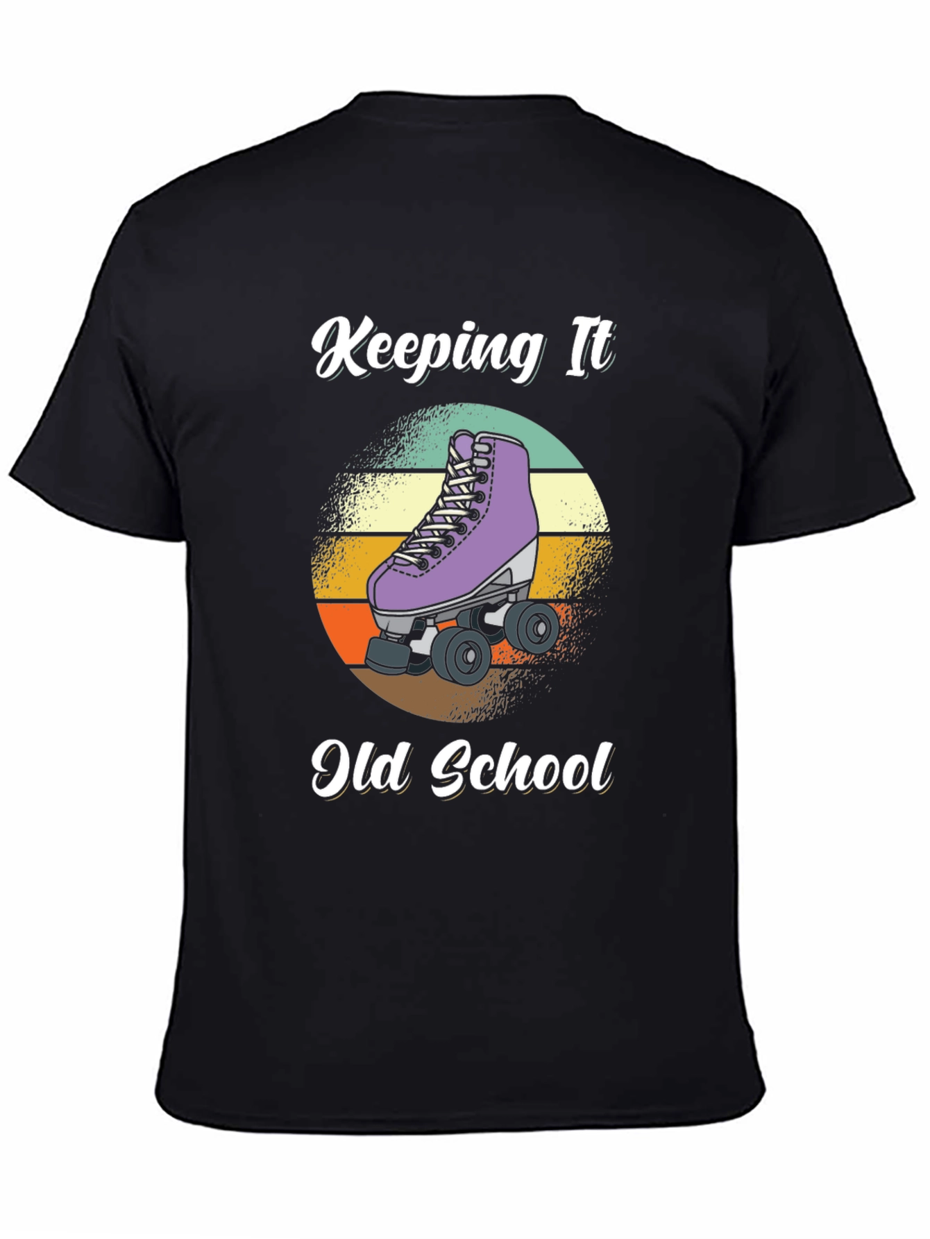 Keeping It Old School Roller Skate T-Shirt