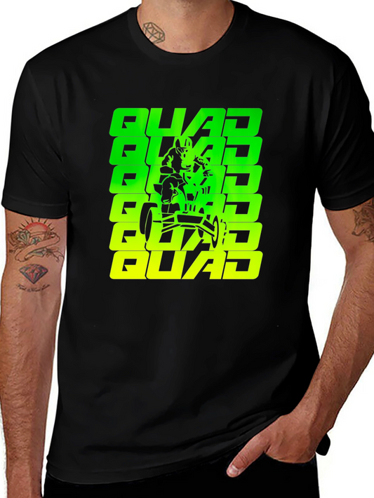 Quad Rider Graphic Tee - Cool ATV Design