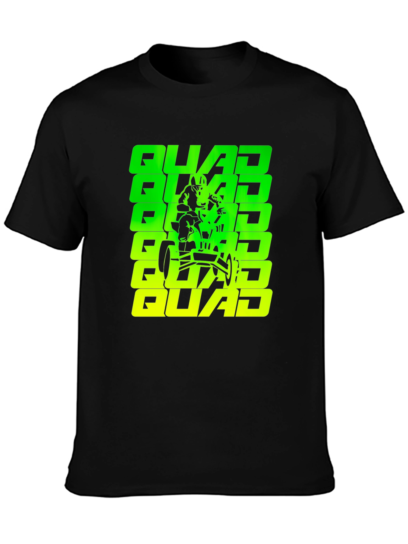 Quad Rider Graphic Tee - Cool ATV Design