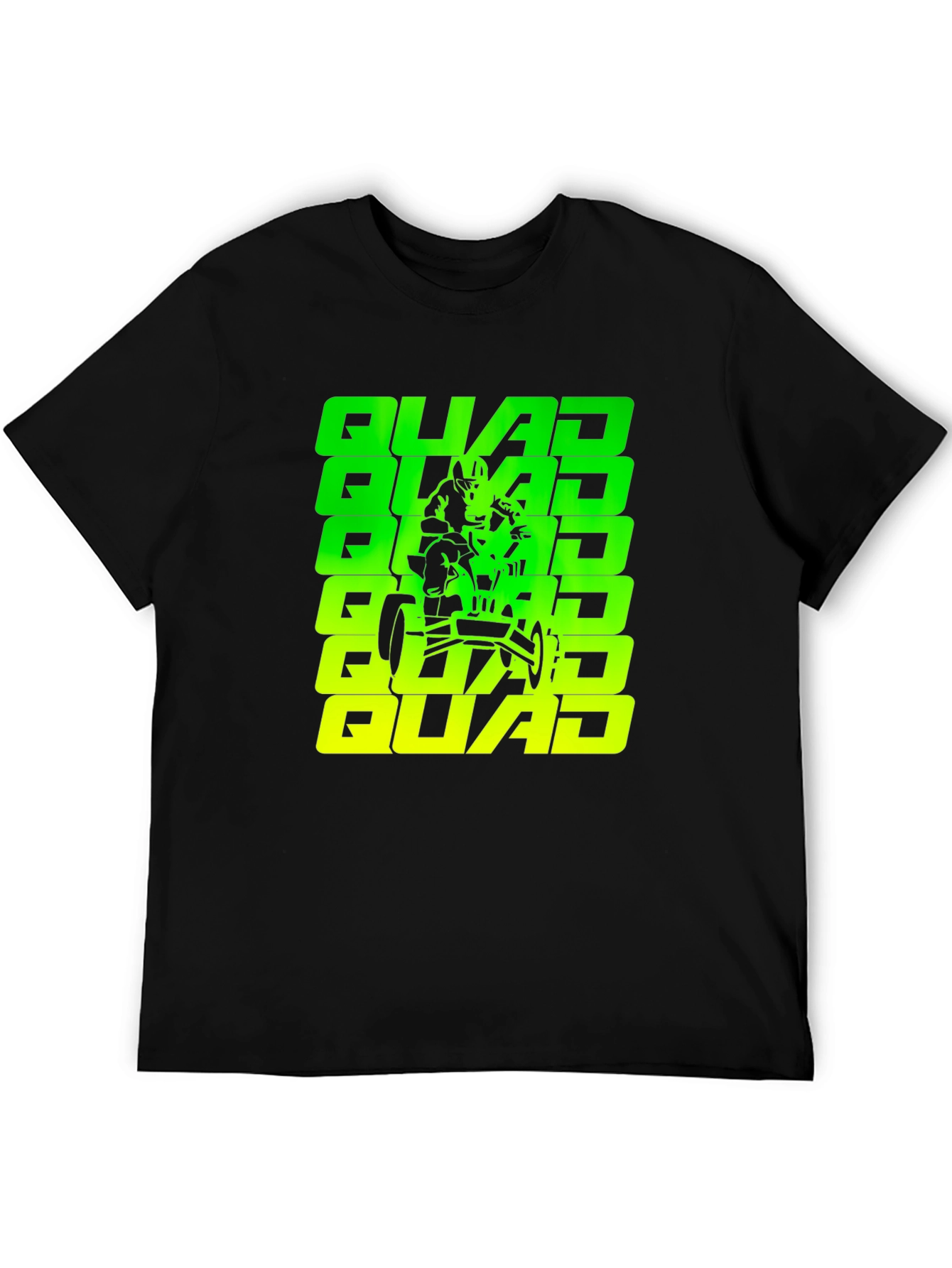 Quad Rider Graphic Tee - Cool ATV Design