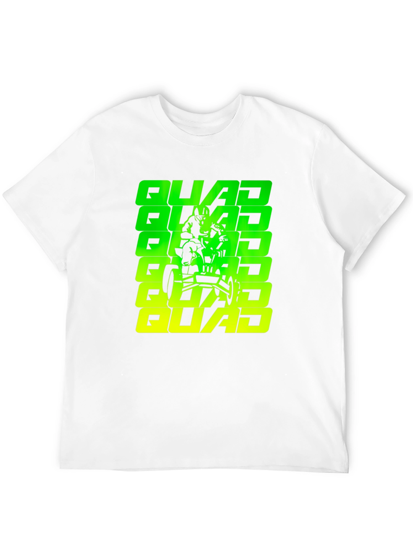 Quad Rider Graphic Tee - Cool ATV Design
