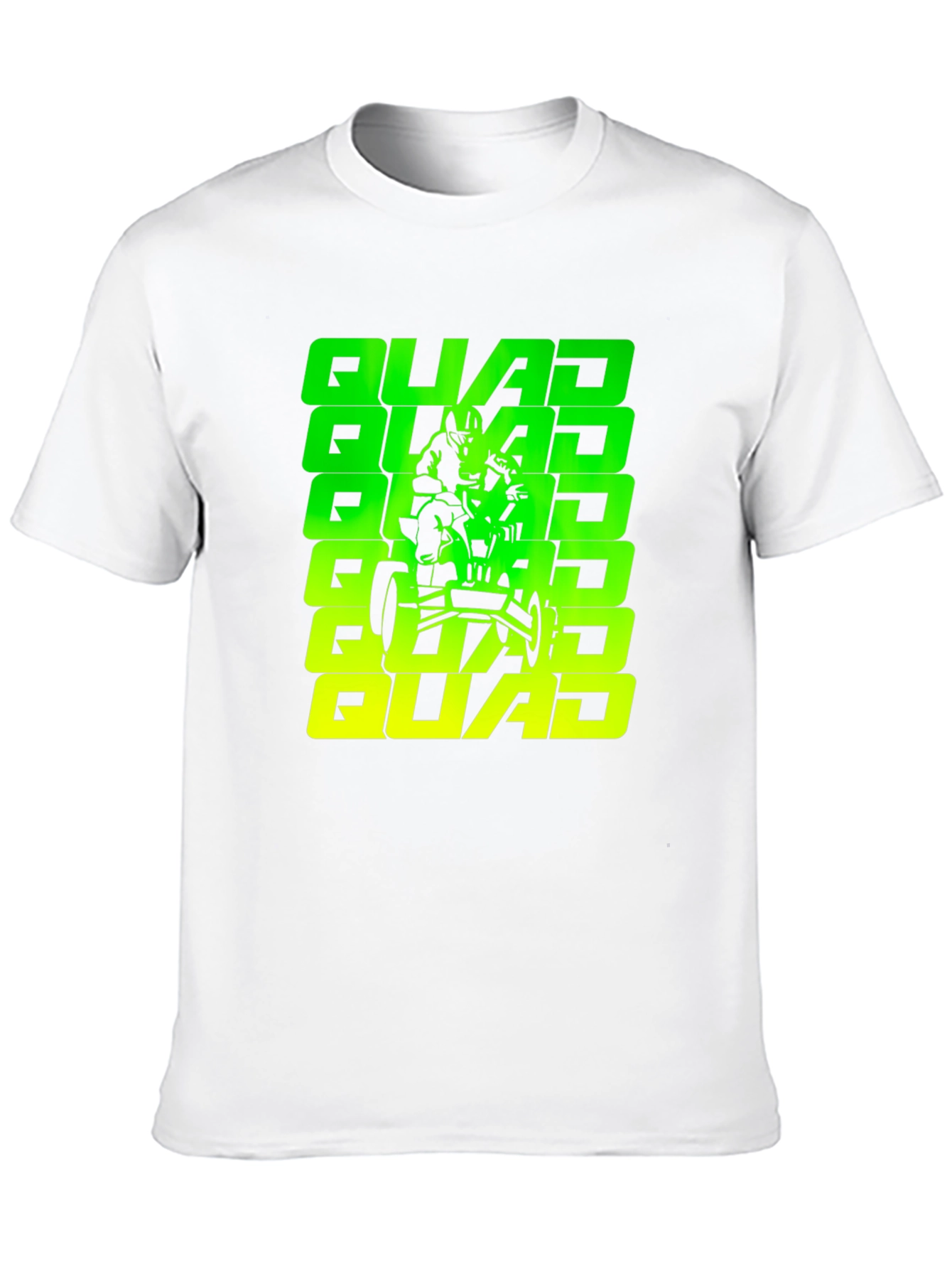 Quad Rider Graphic Tee - Cool ATV Design
