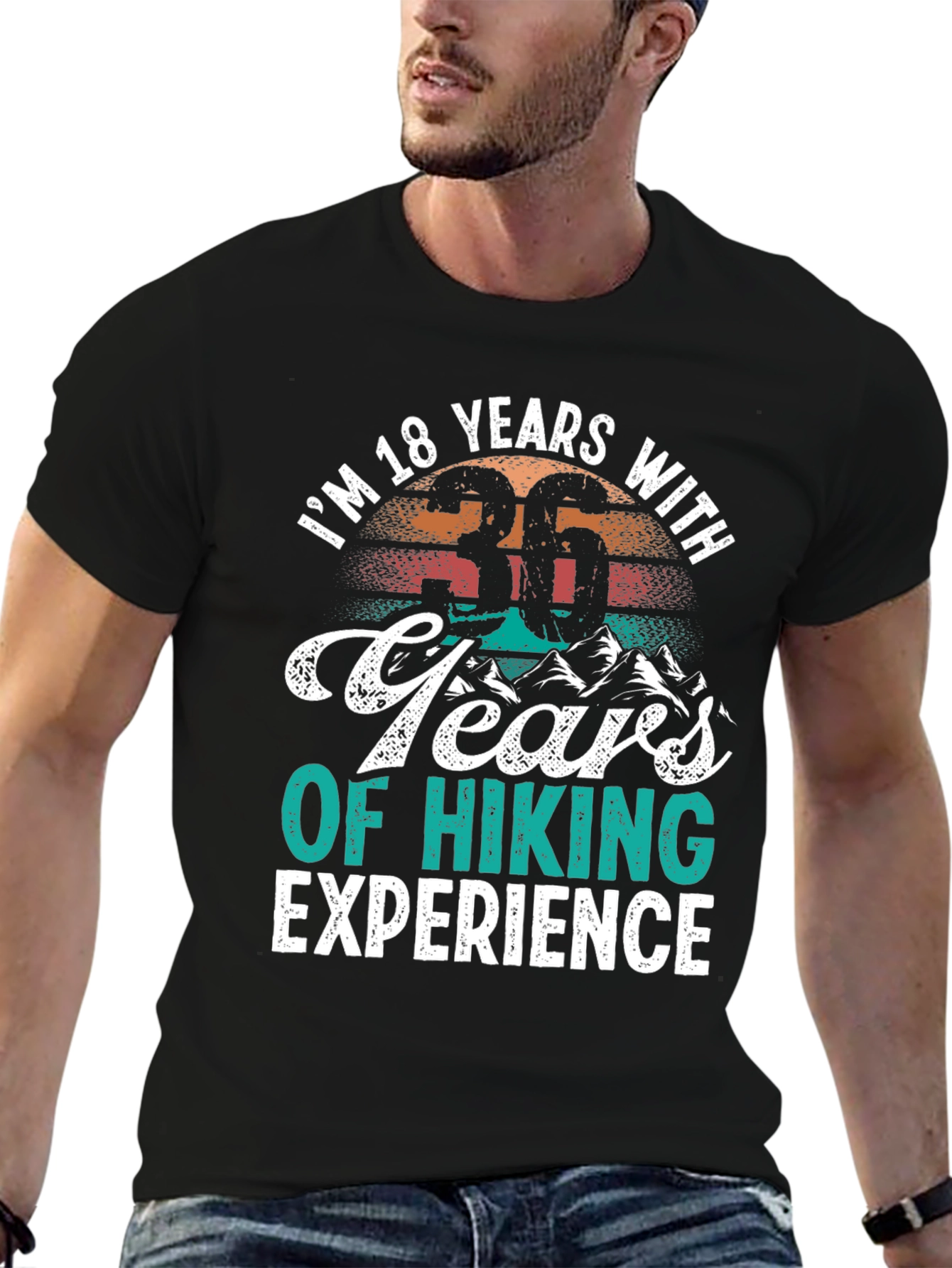 18 Years with 36 Years Hiking Tee
